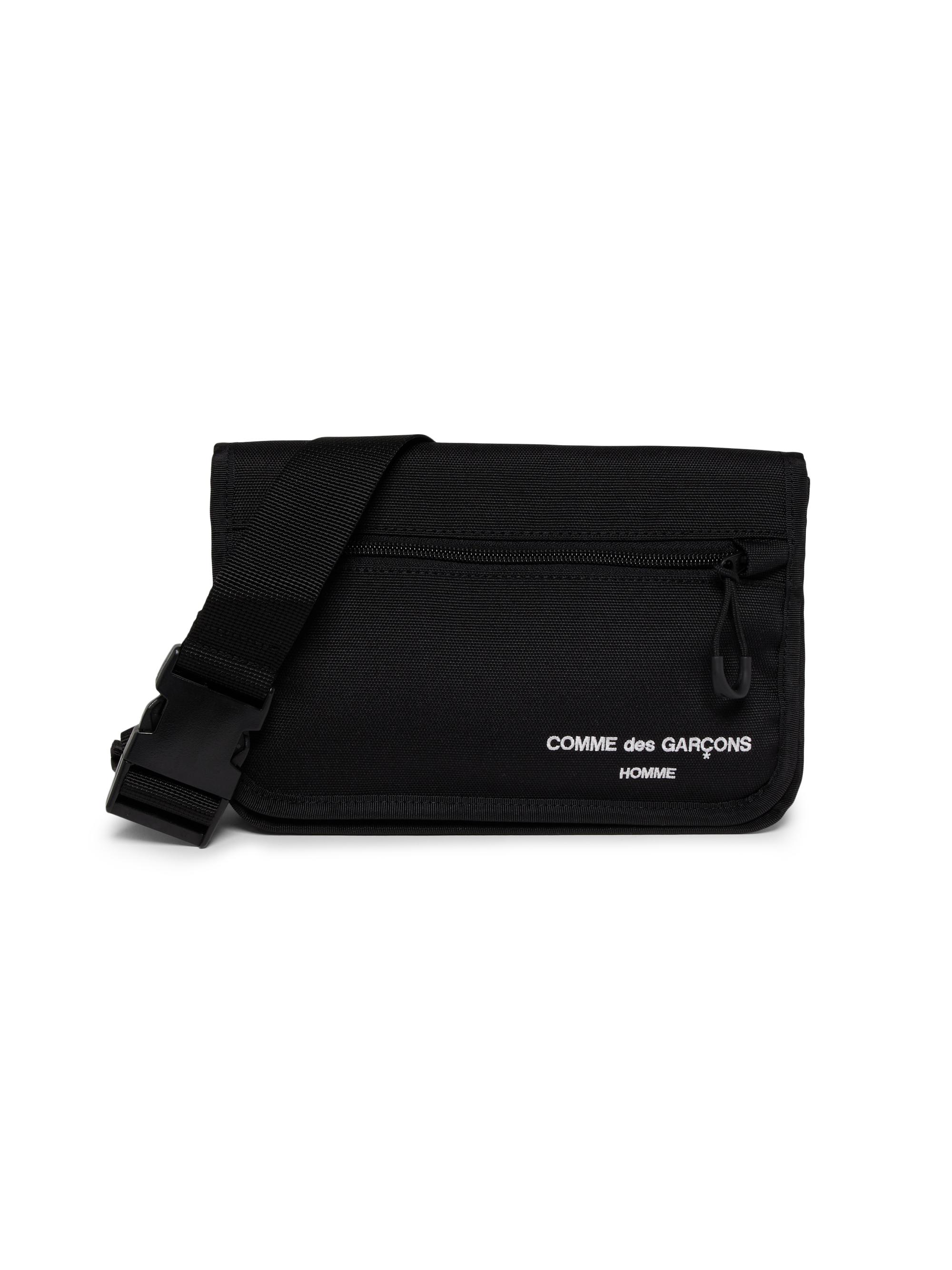 Comme des Garcons SHIRT Men's Cordura Nylon Crossbody Bag - Black