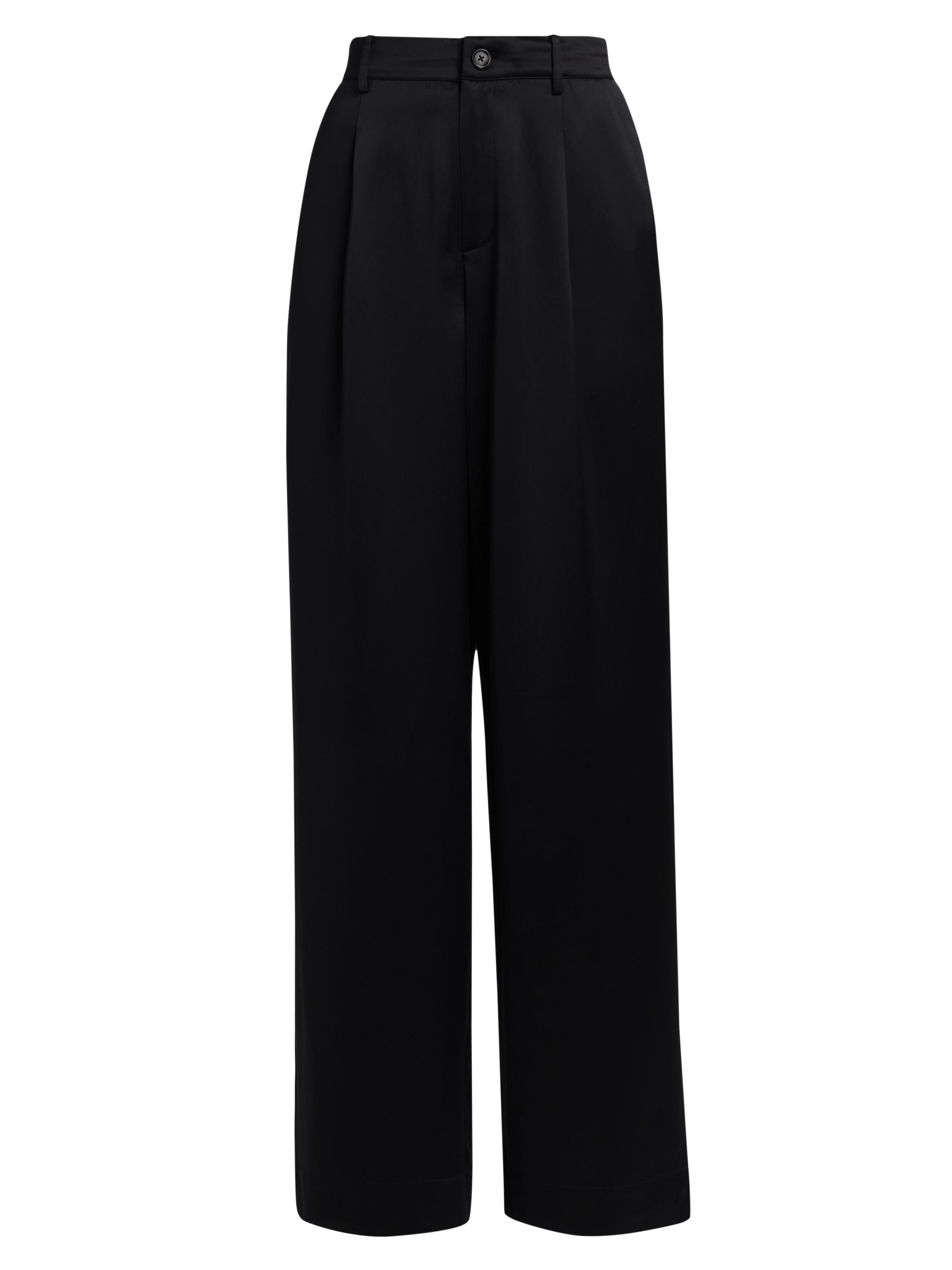 Zimmermann Belted Pleated Wide-Leg Silk Pants | Saks Fifth Avenue