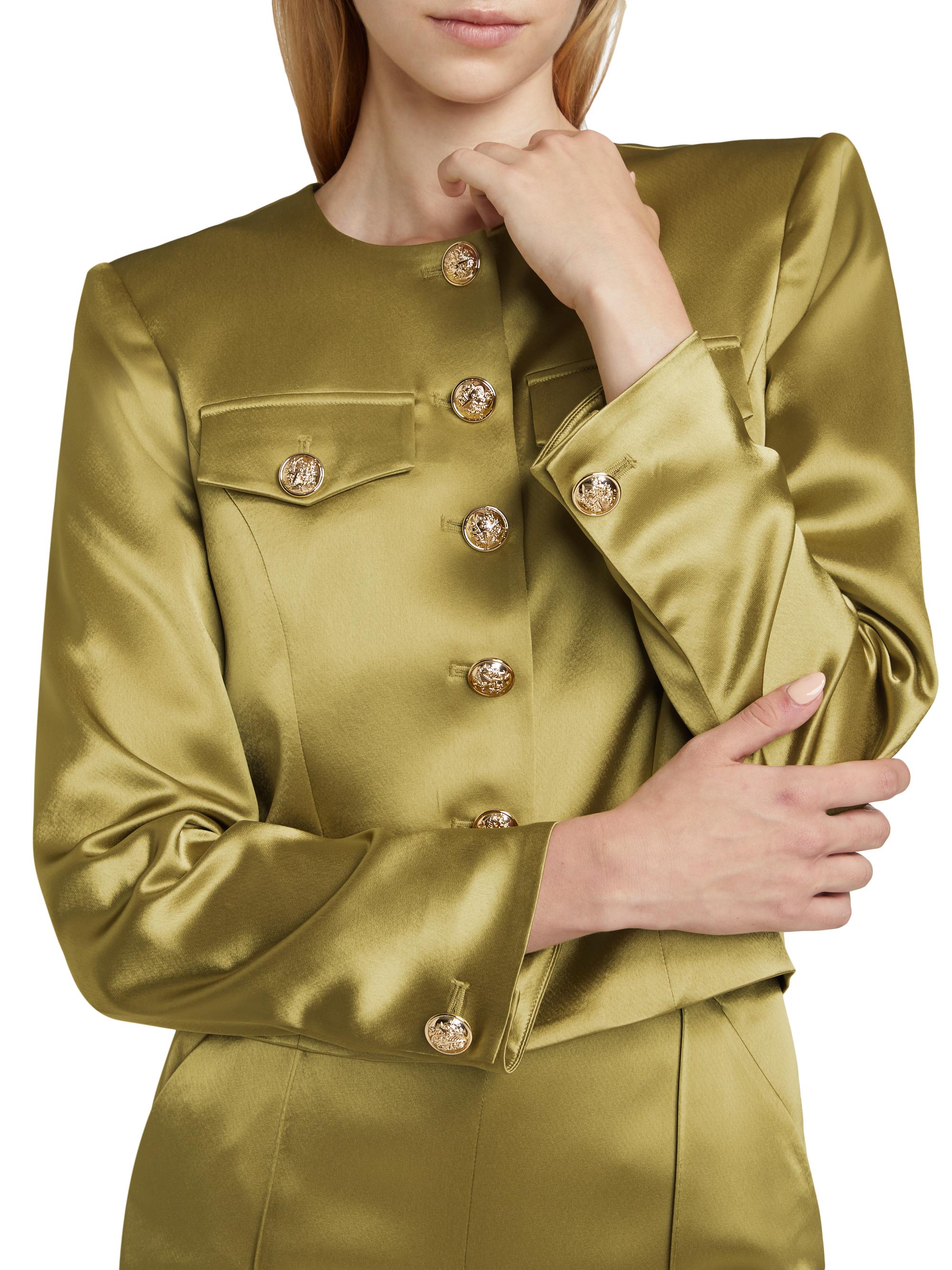 ジャケット・アウター 50s French Silk Satin Sports Jacket 50s French Silk Satin Sports Jacket