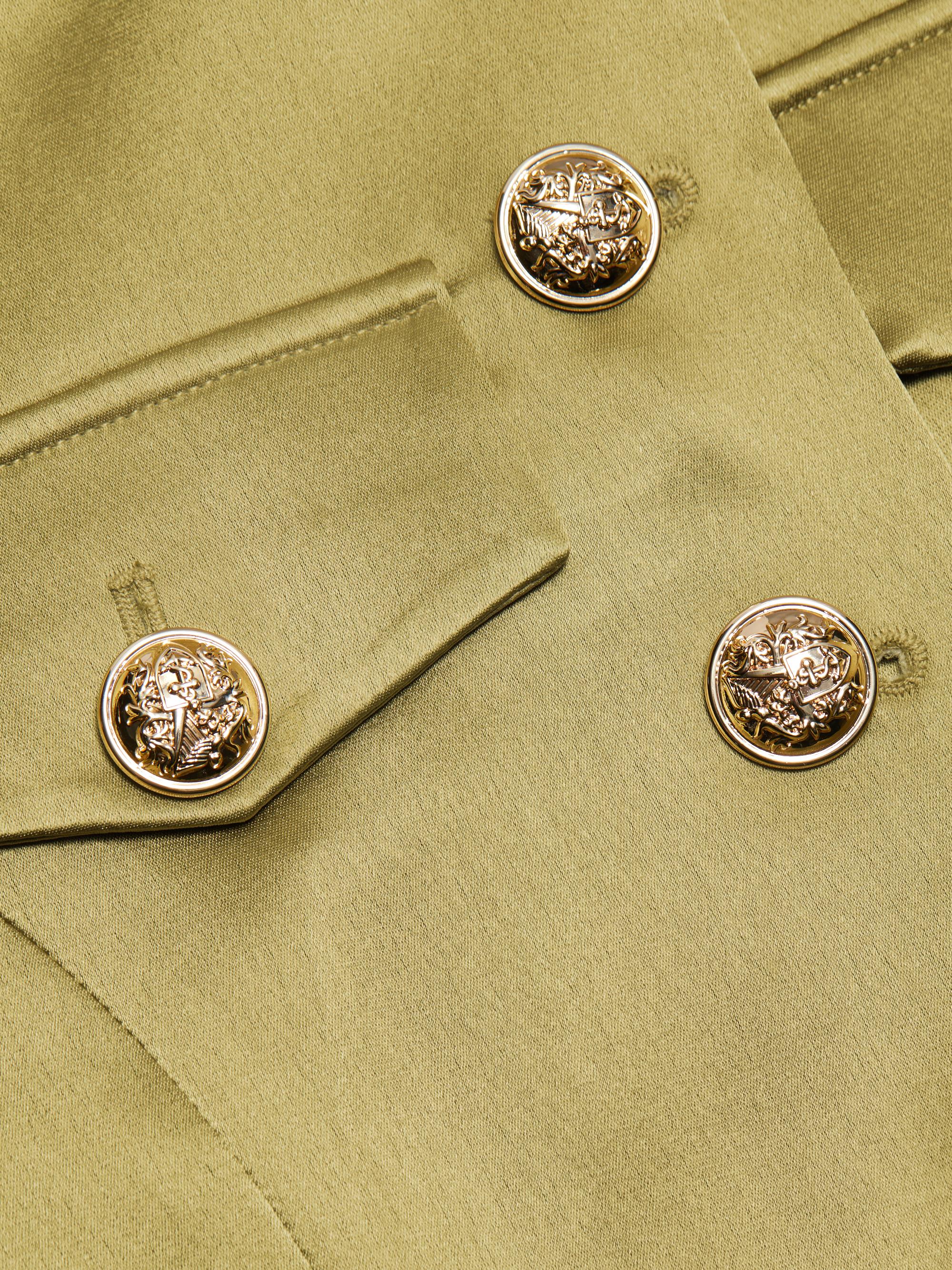 Cinq à Sept Rainer Satin Jacket | Saks Fifth Avenue