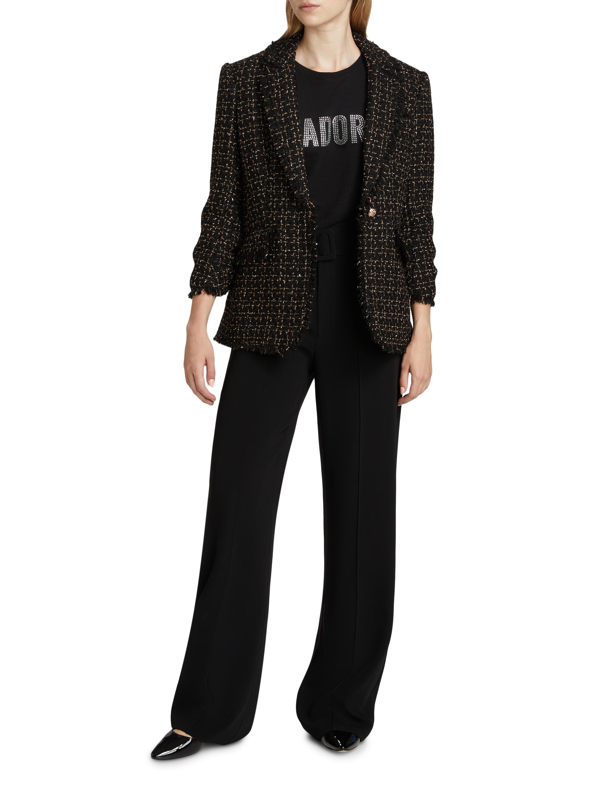 Cinq à Sept Sylvie Tweed Single-Breasted Blazer | Saks Fifth