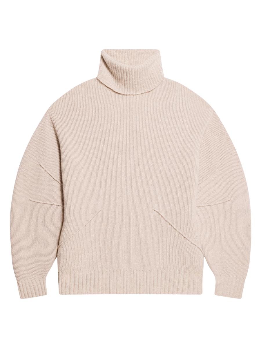 Shop Helmut Lang Apex Chunky Wool-Cashmere Turtleneck Shop Helmut Lang Apex Chunky Wool-Cashmere Turtleneck