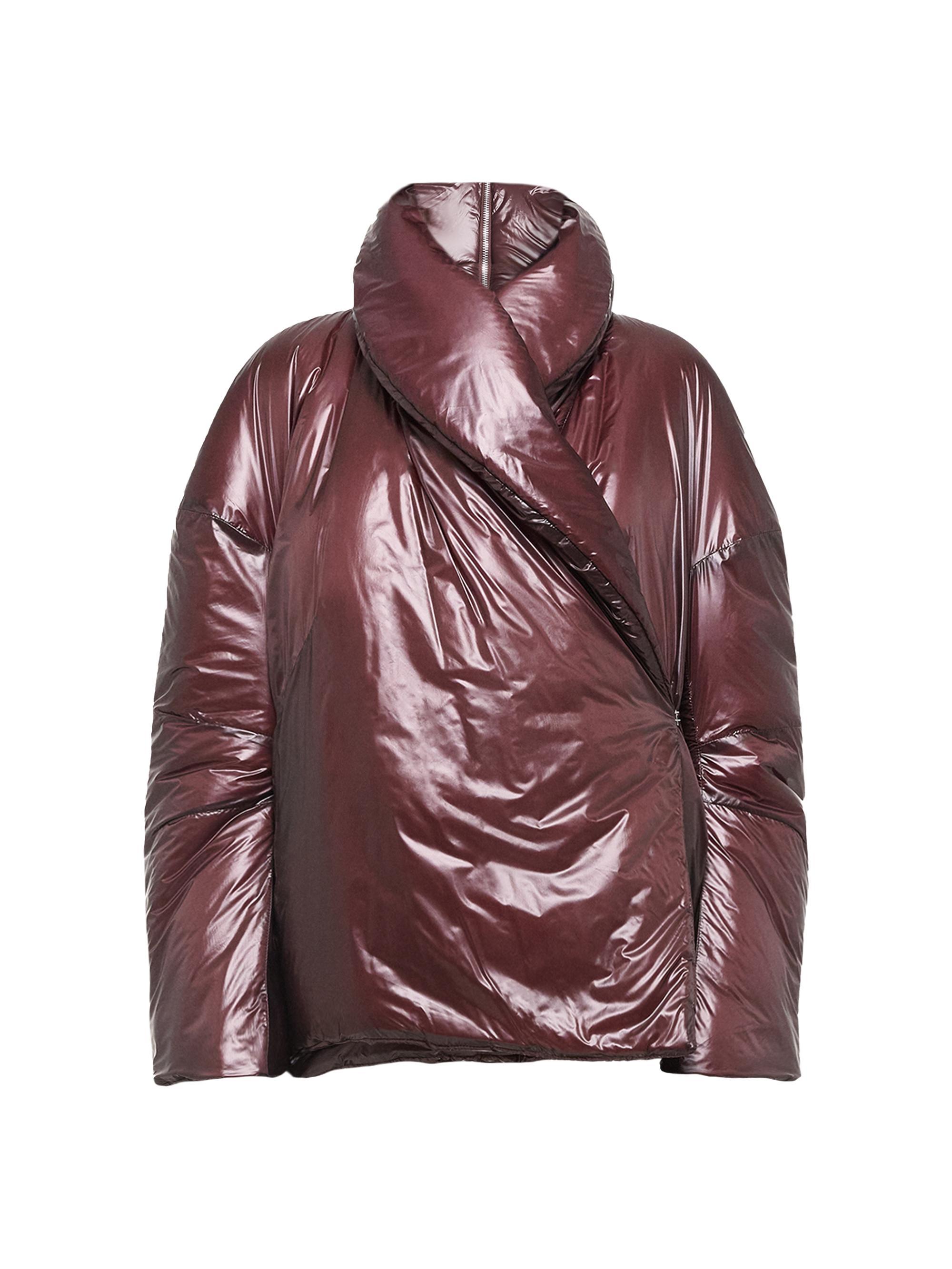 Helmut Lang Women's Apex Cocoon Puffer Jacket - Burgundy
