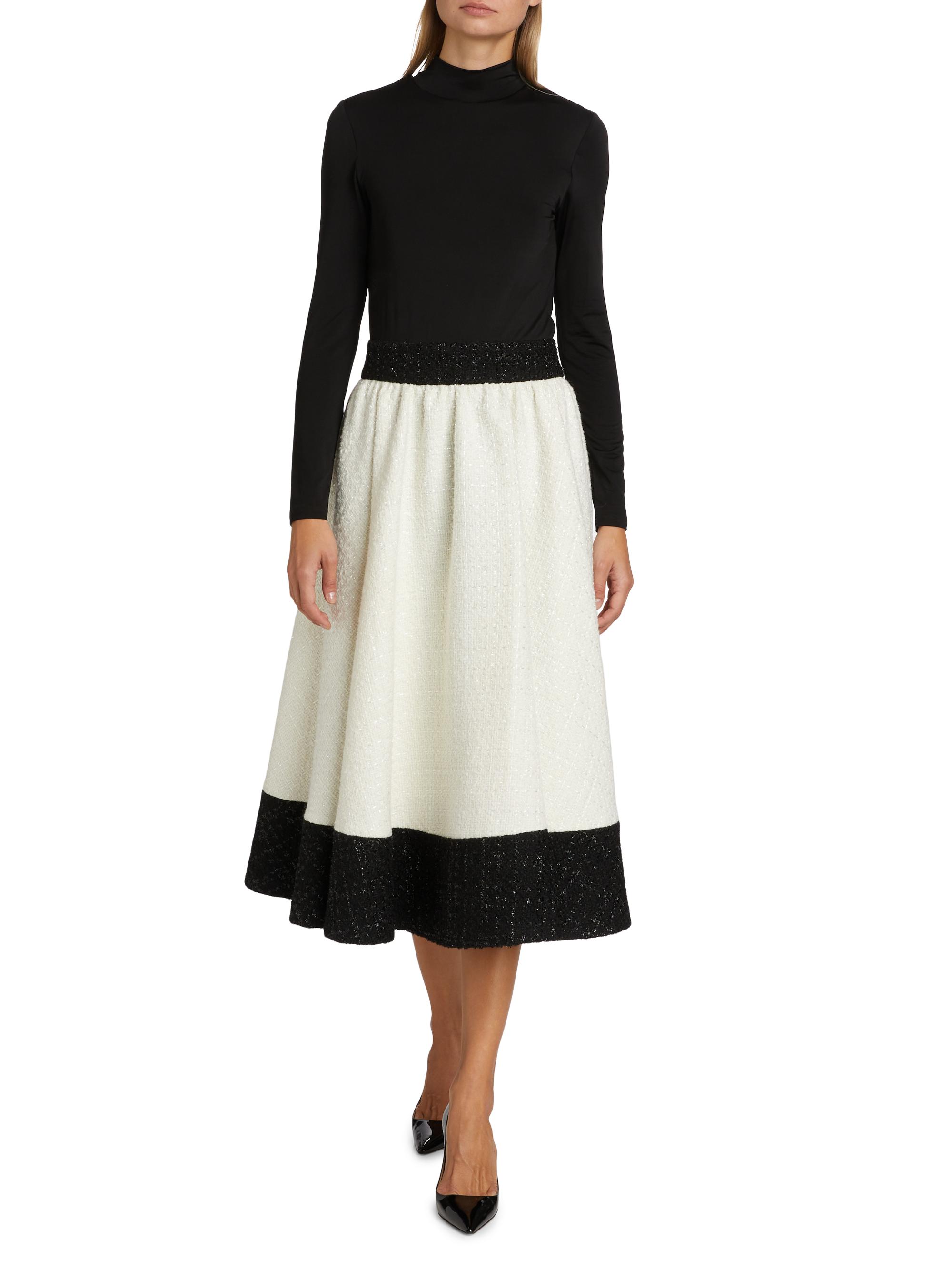 Octavia Two Tone Midi Dress