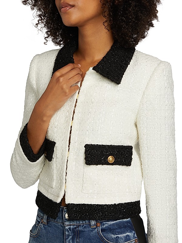 Shop Alice + Olivia Topher Boxy Jacket | Saks Fifth Avenue Shop Alice + Olivia Topher Boxy Jacket | Saks Fifth Avenue