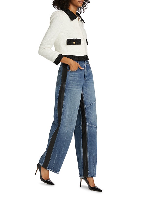 Shop Alice + Olivia Topher Boxy Jacket | Saks Fifth Avenue Shop Alice + Olivia Topher Boxy Jacket | Saks Fifth Avenue