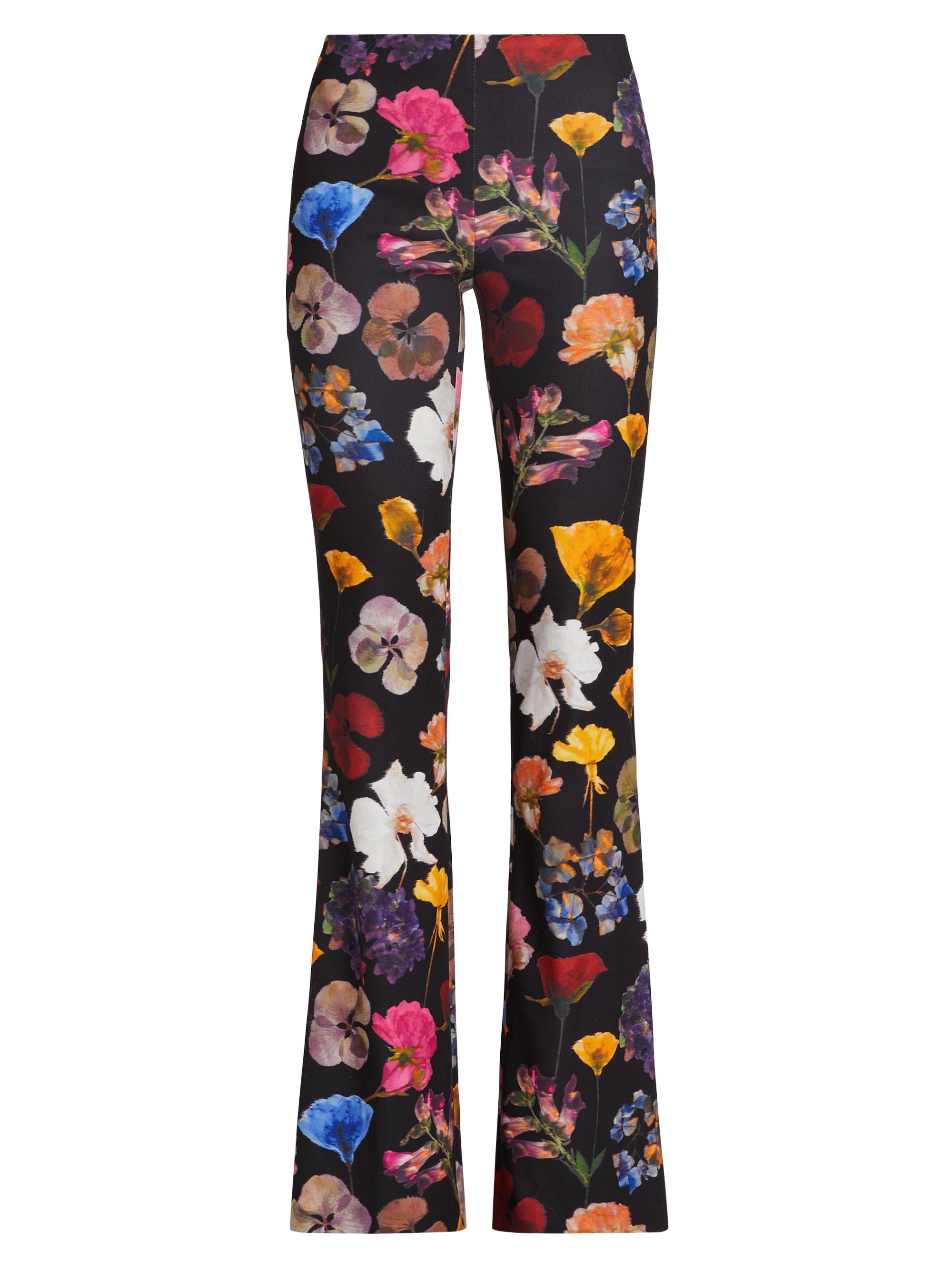 Alice + Olivia Floral Boot-Cut Pants | Saks Fifth Avenue