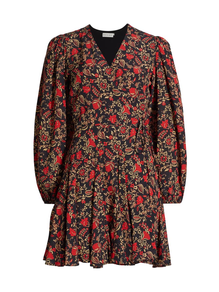 Rhode Women's La Toile Caro Floral Minidress