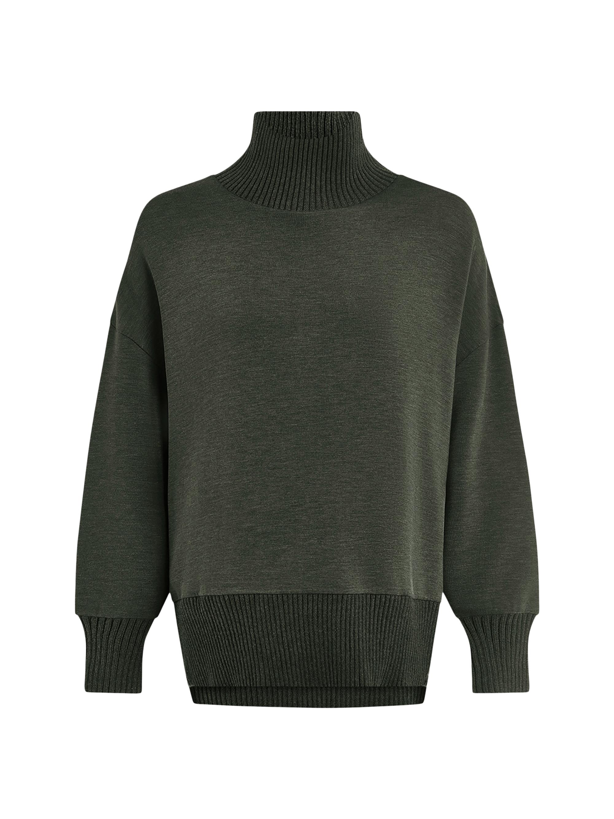 Varley Women's Barker High-Neck Sweater - Olive Marl