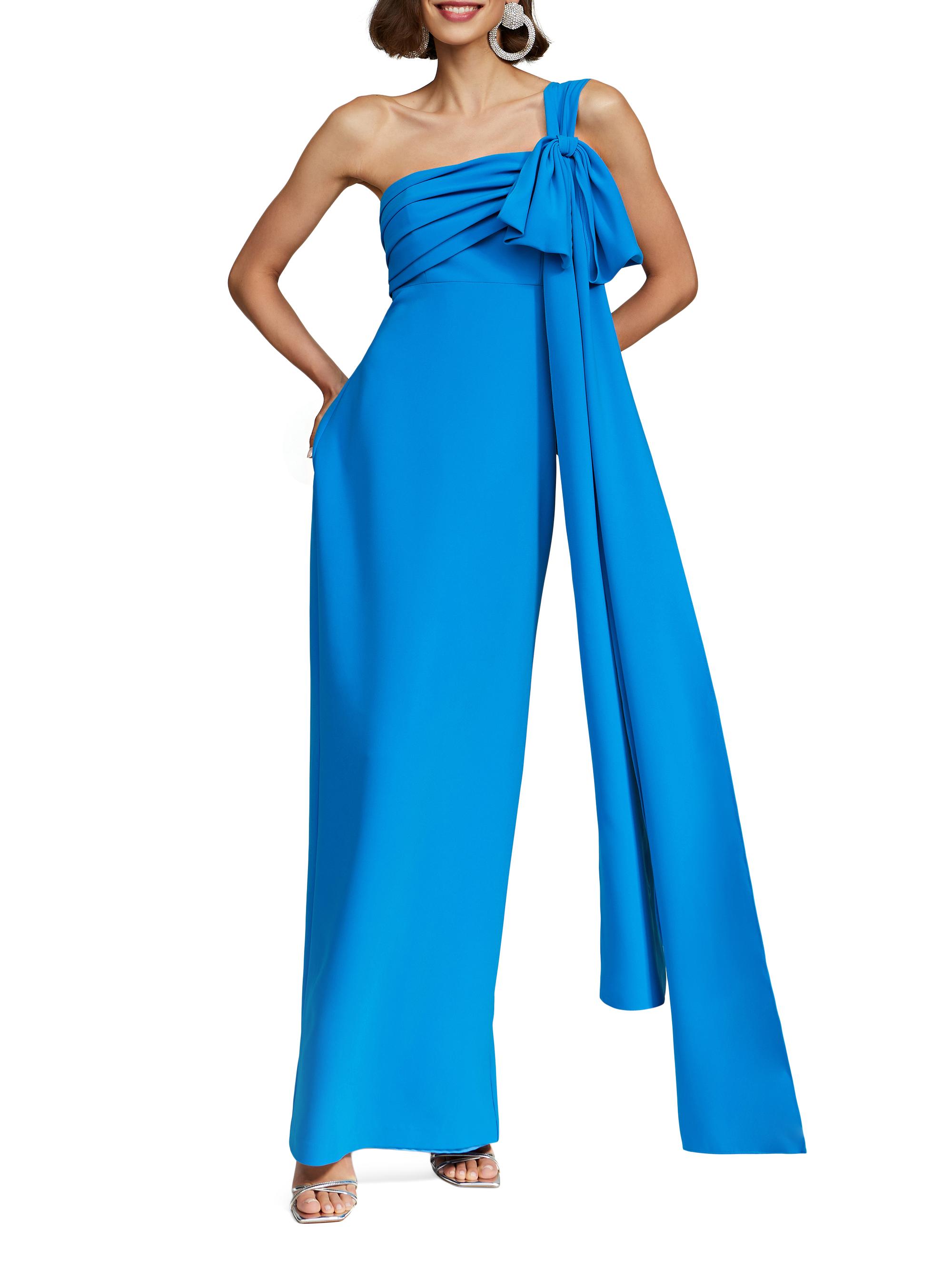 Halston Olivia Draped Crepe Gown | Saks Fifth Avenue