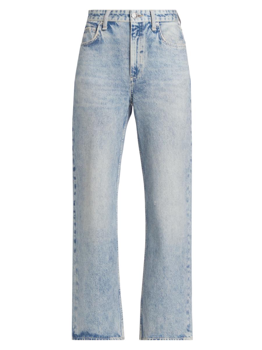 【PORTERNA】Frick Straight Jeans Lexi Mid Rise Bowed Straight Jean - Artisan – Pistola Denim
