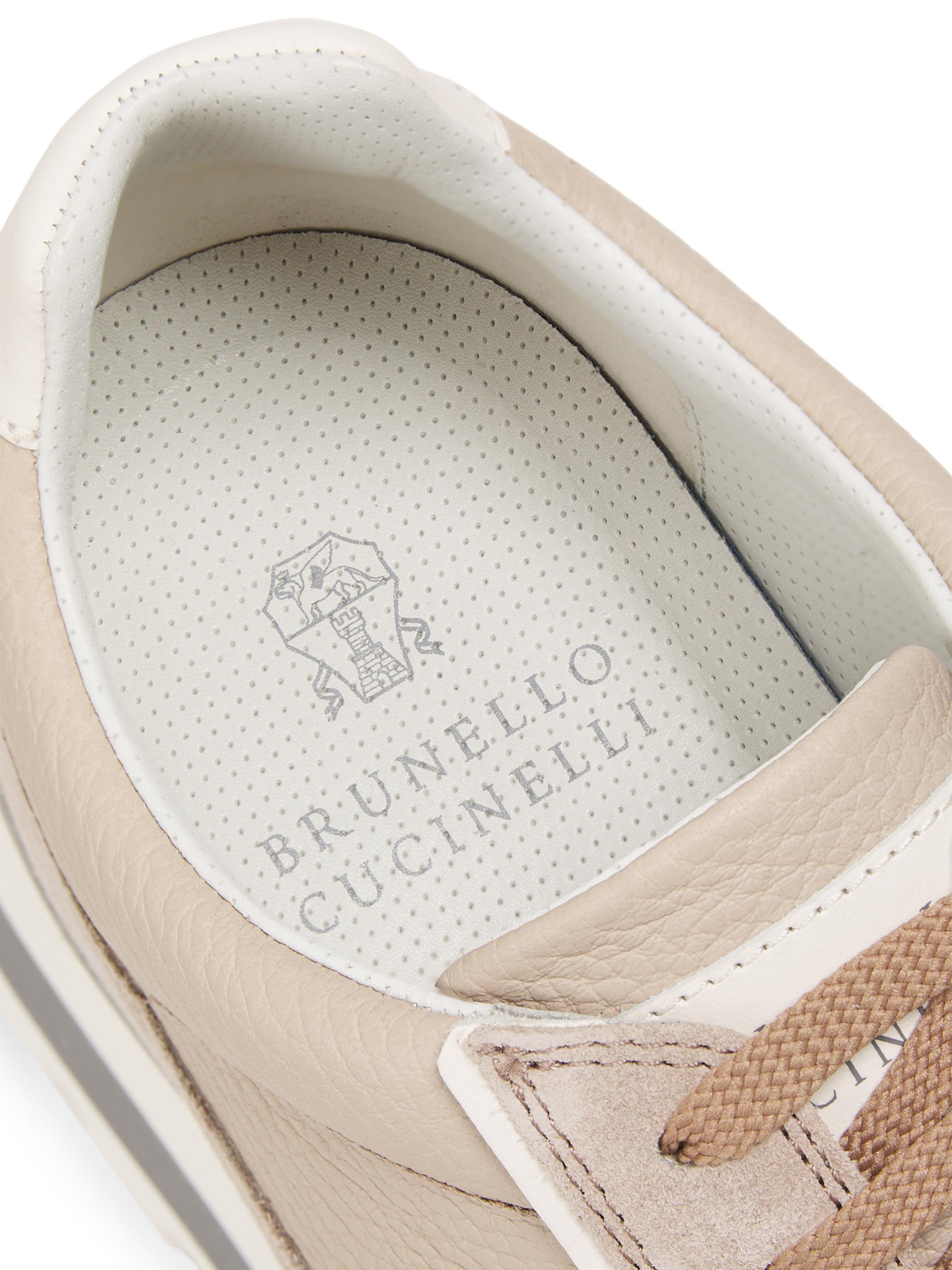 Brunello Cucinelli Leather Low-Top Sneakers | Saks Fifth Avenue