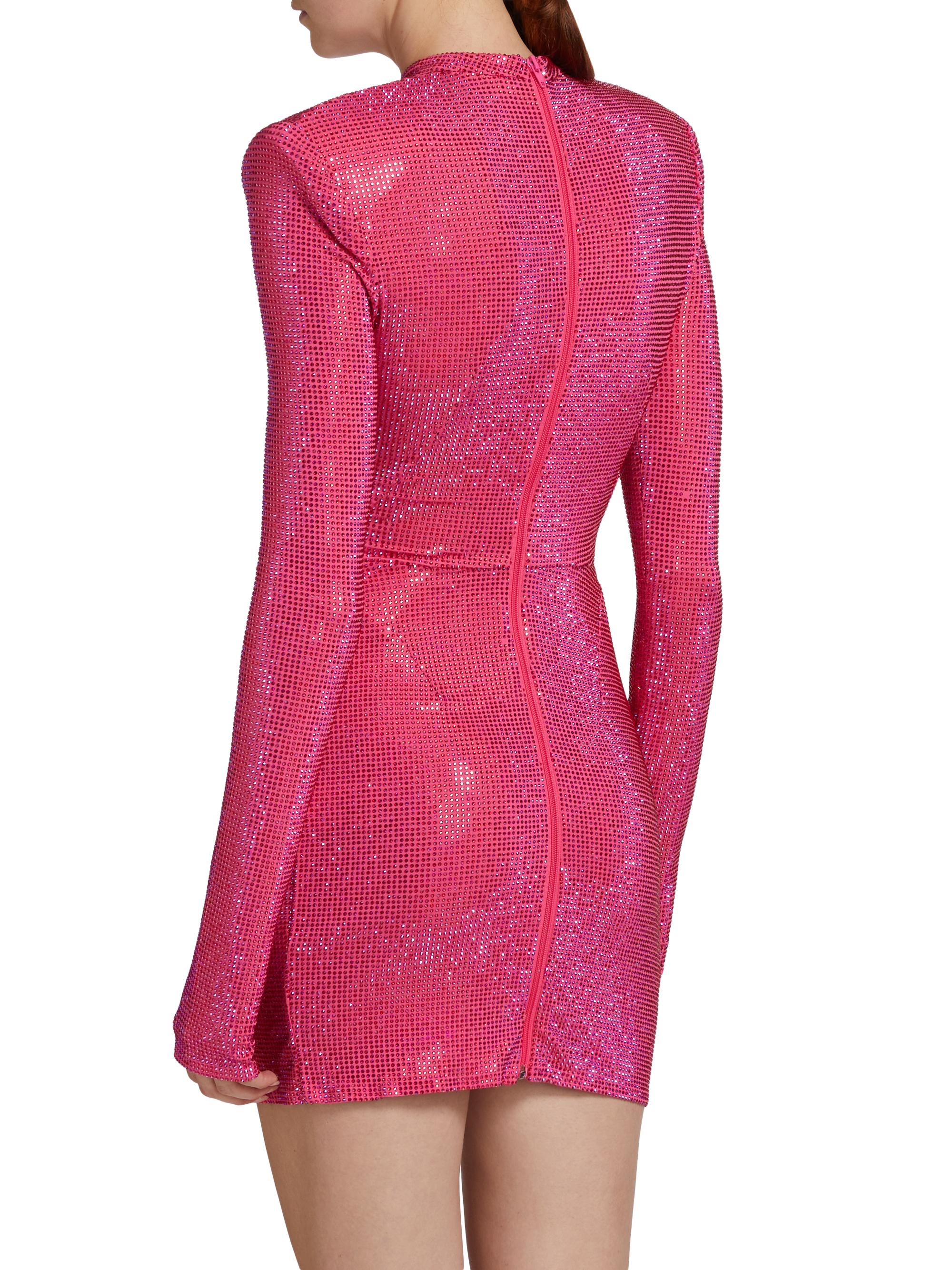 Noya Crystal-Embellished Minidress