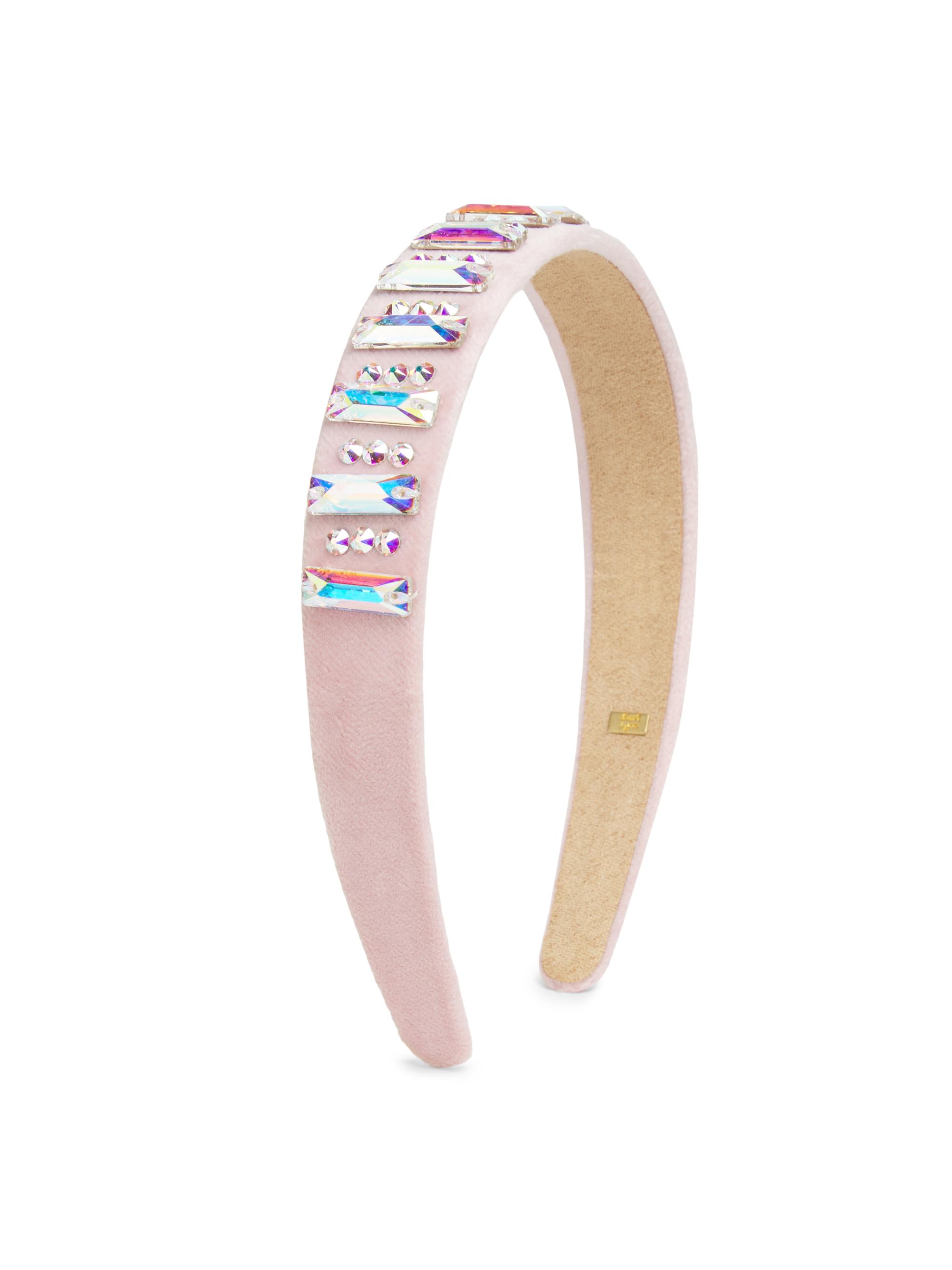 Bari Lynn Jeweled Headband - Pink