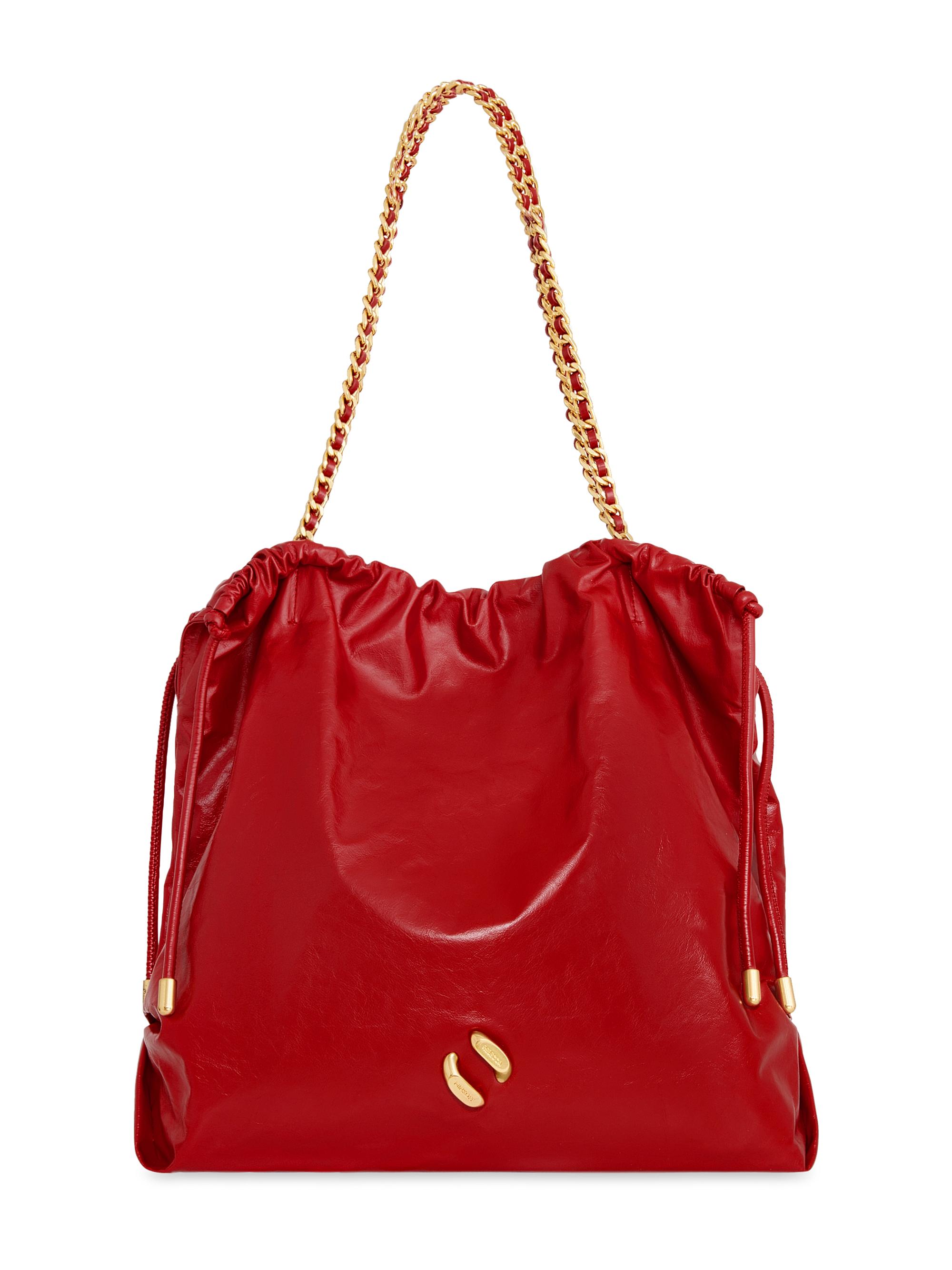 Rebecca Minkoff Women's  Zero Gravity Leather Tote Bag - Seduction Red