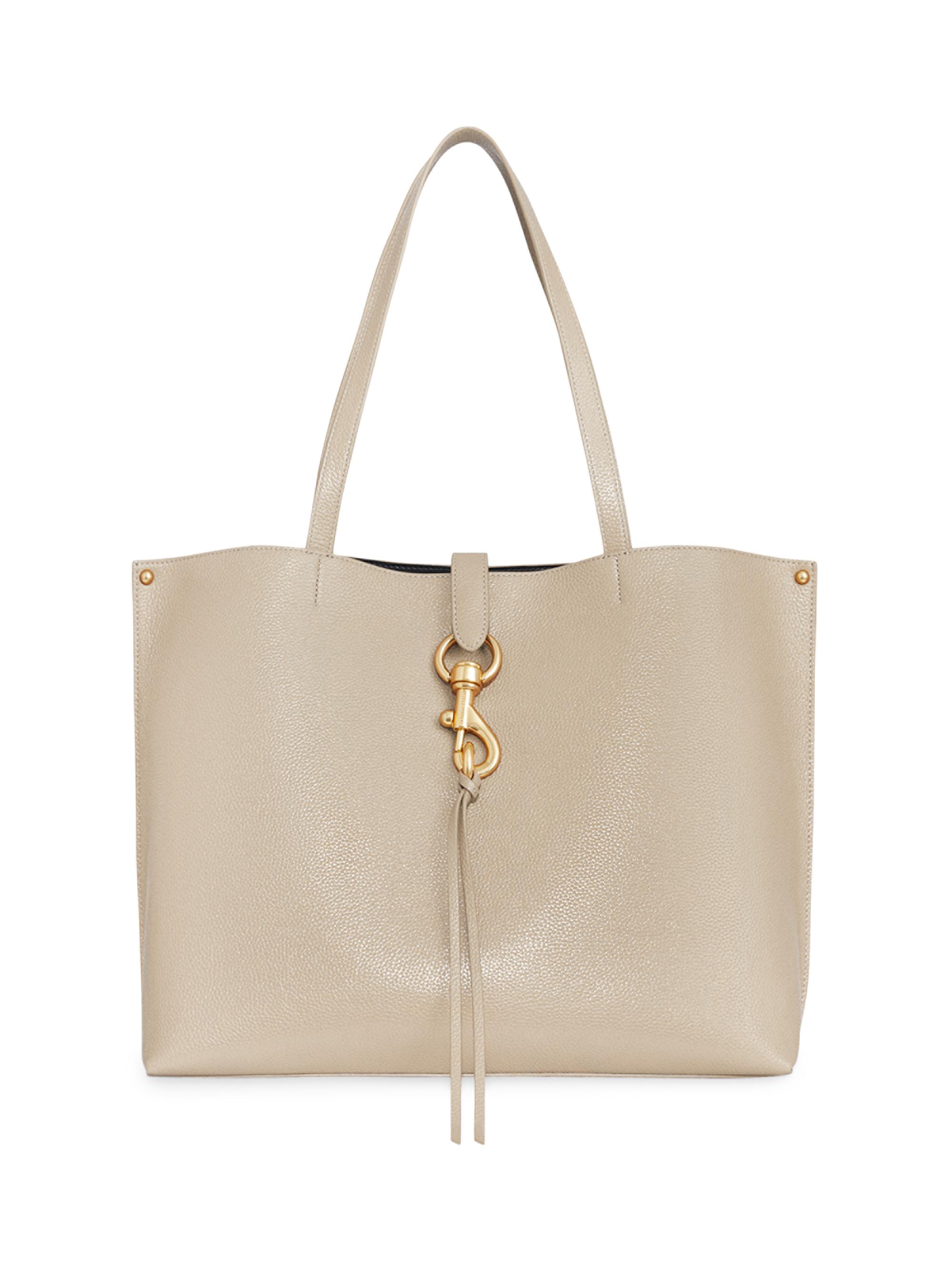 Rebecca Minkoff Women's Megan Leather Tote Bag - Stone