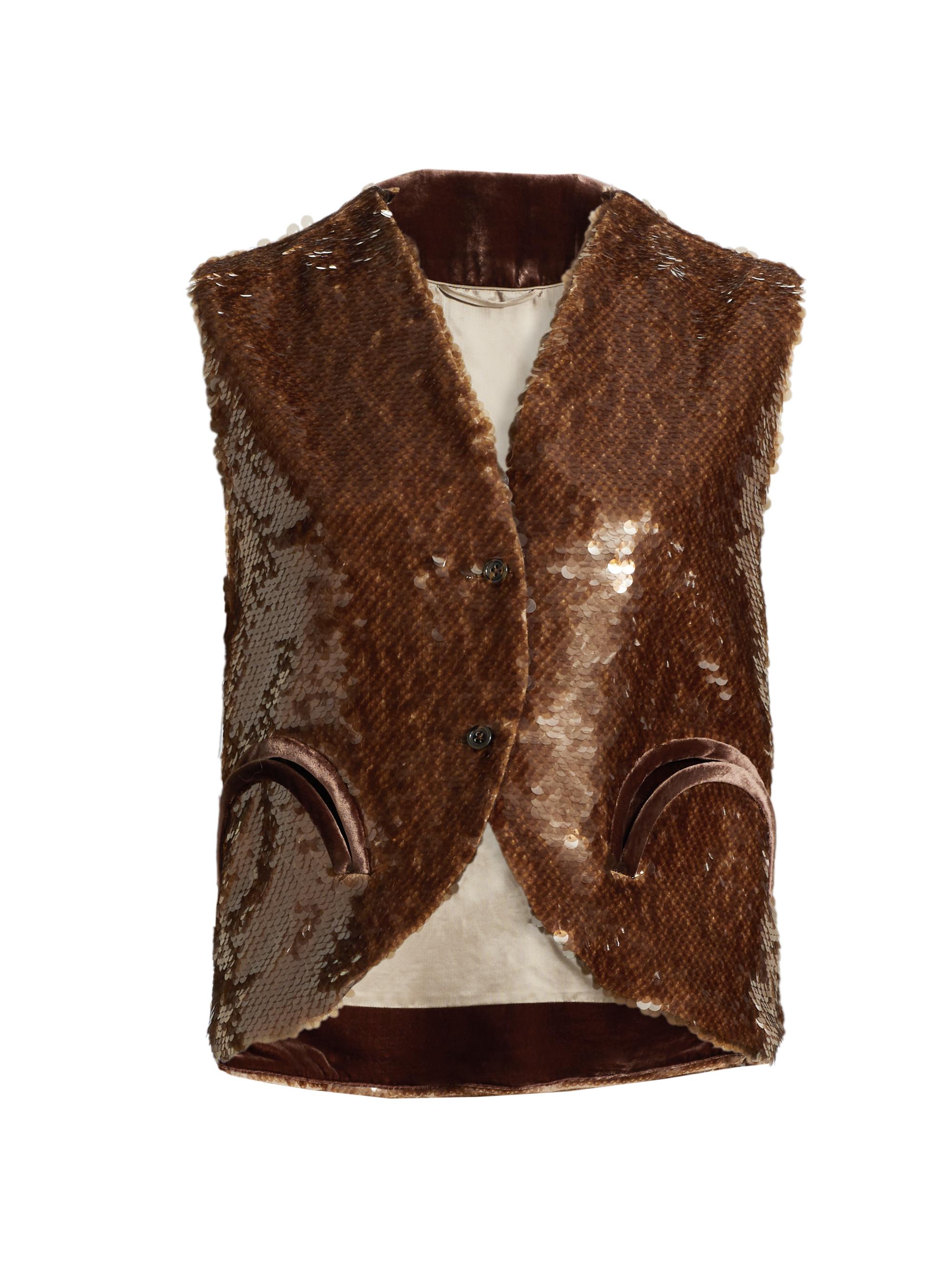 Blazé-Milano Women's Tarantella Gliss Vest - Tan