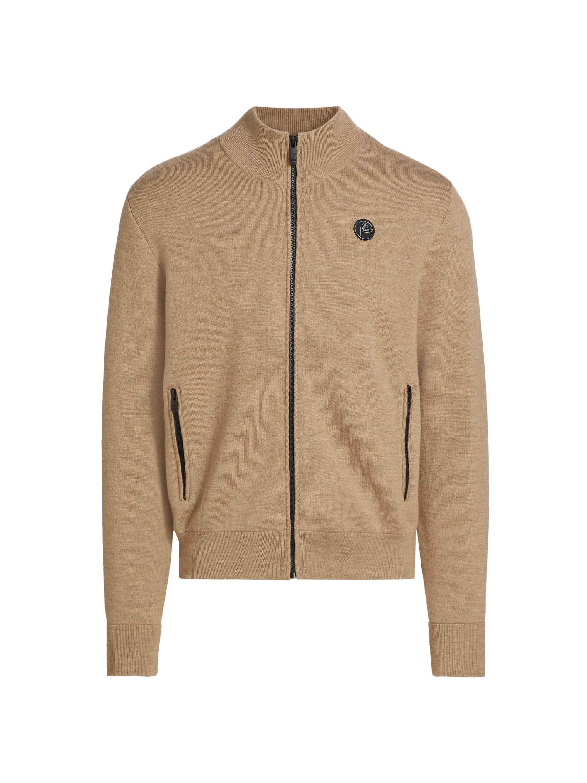 Fusalp Men's Mayeul Stretch Wool Sweater - Chino