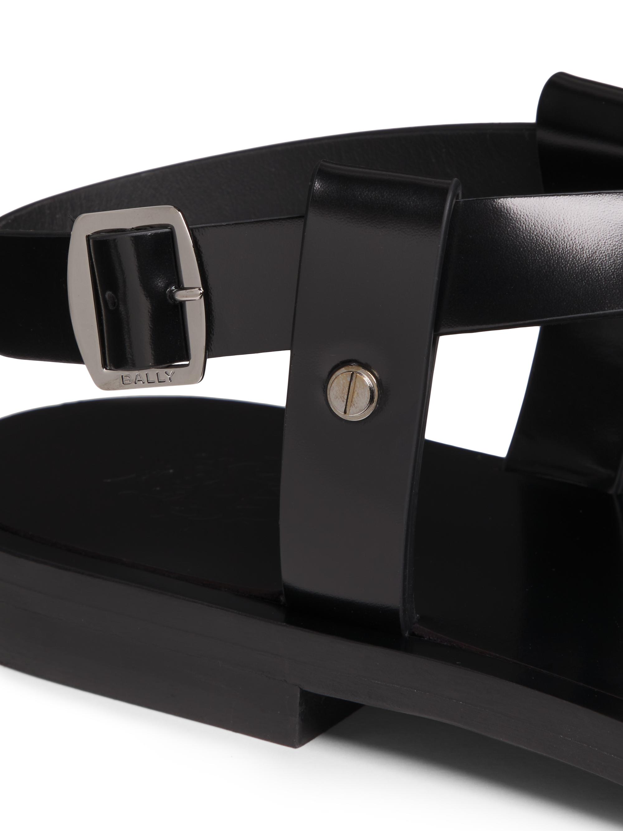 Bally Leather Wrap Sandals | Saks Fifth Avenue