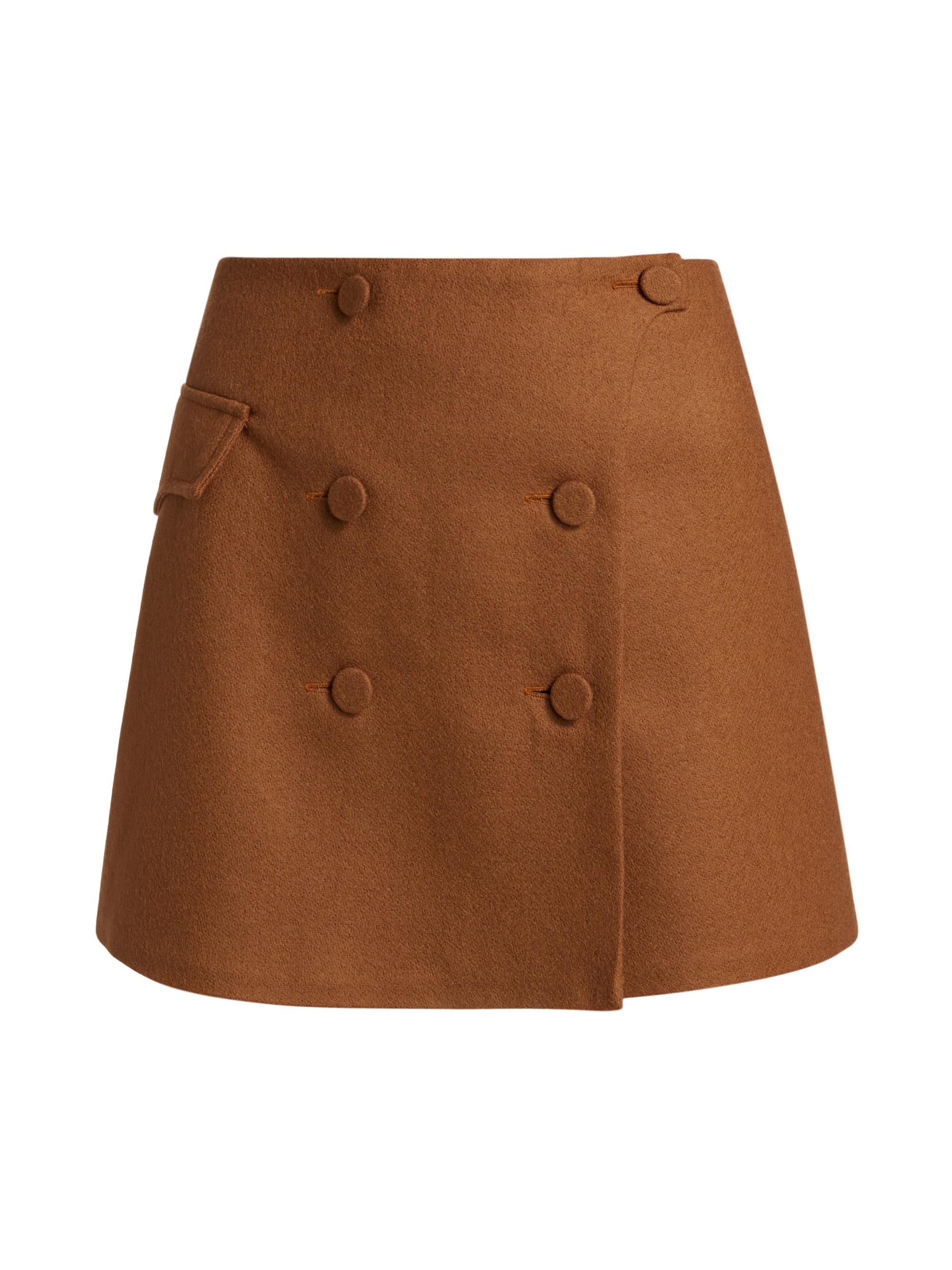 Atelier Crump Women's Copacabana Blues Olivia Miniskirt - Tabaco