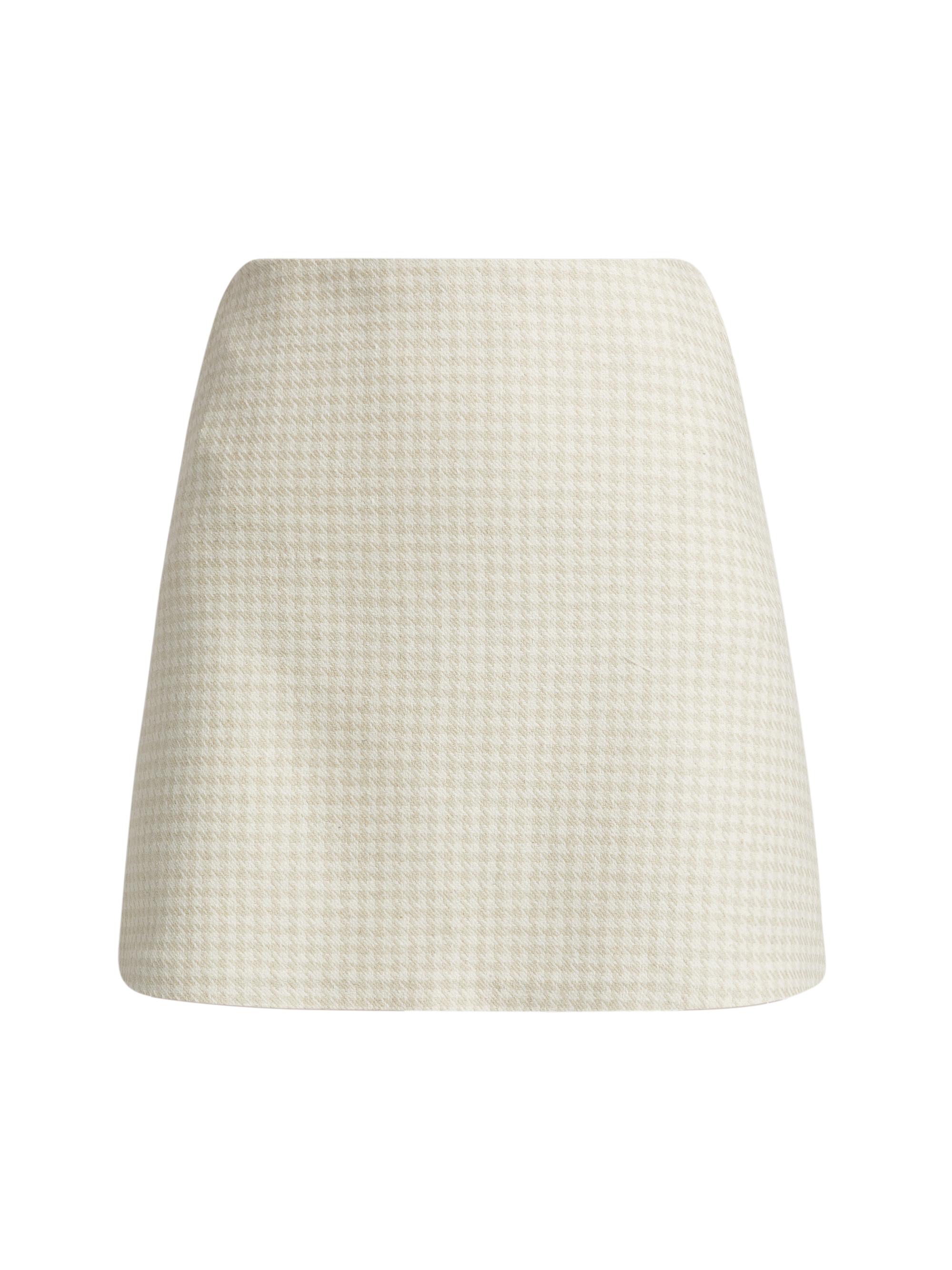 Atelier Crump Women's Caetana Houndstooth Miniskirt -