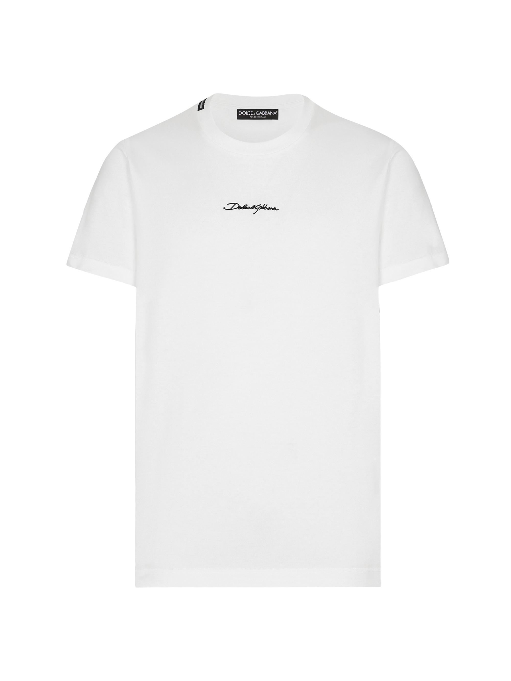 Dolce & Gabbana Men's Palermo Crewneck T-Shirt - Bianco