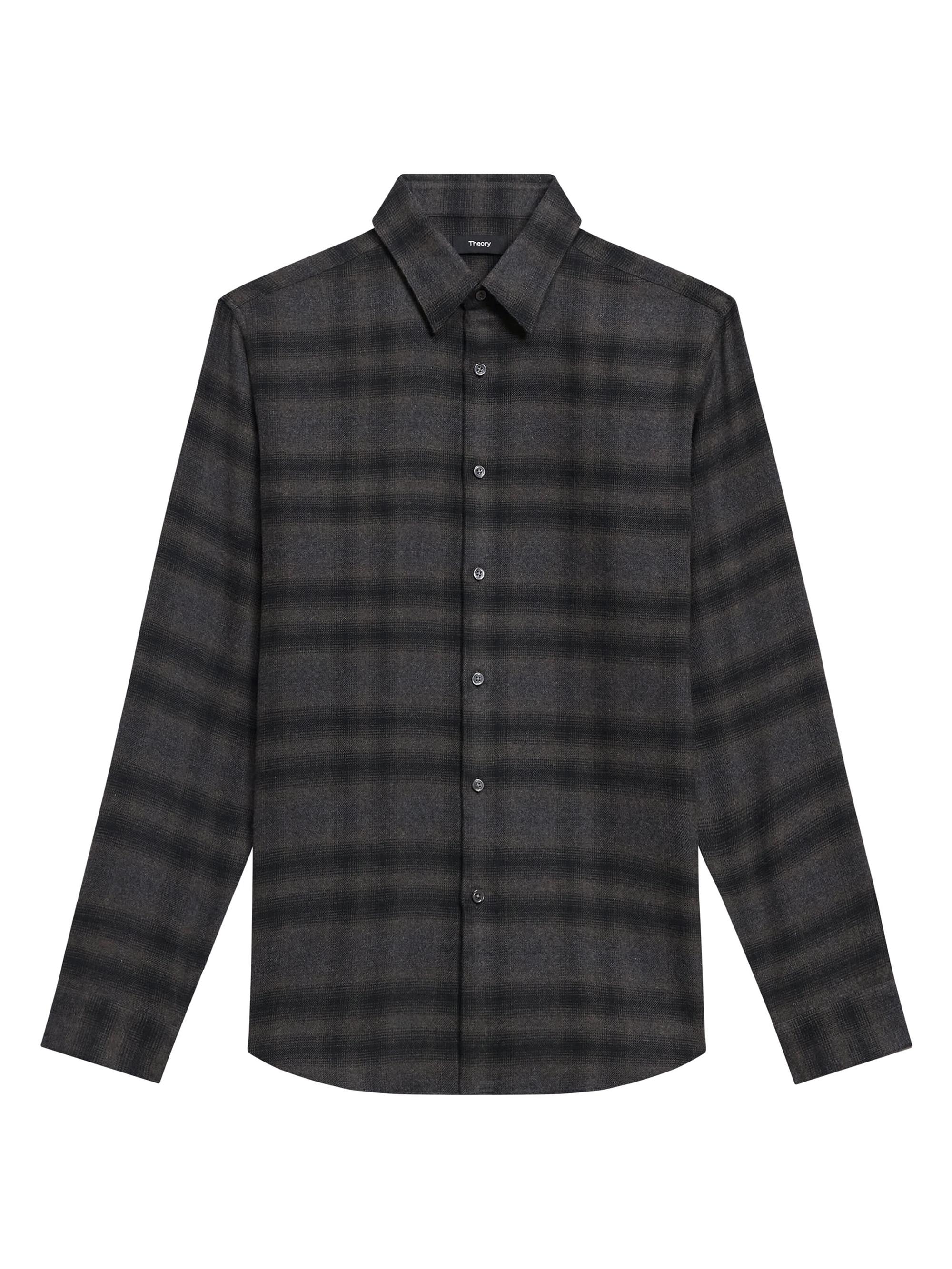 Theory Sylvain Structure Knit Shirt | Saks Fifth Avenue