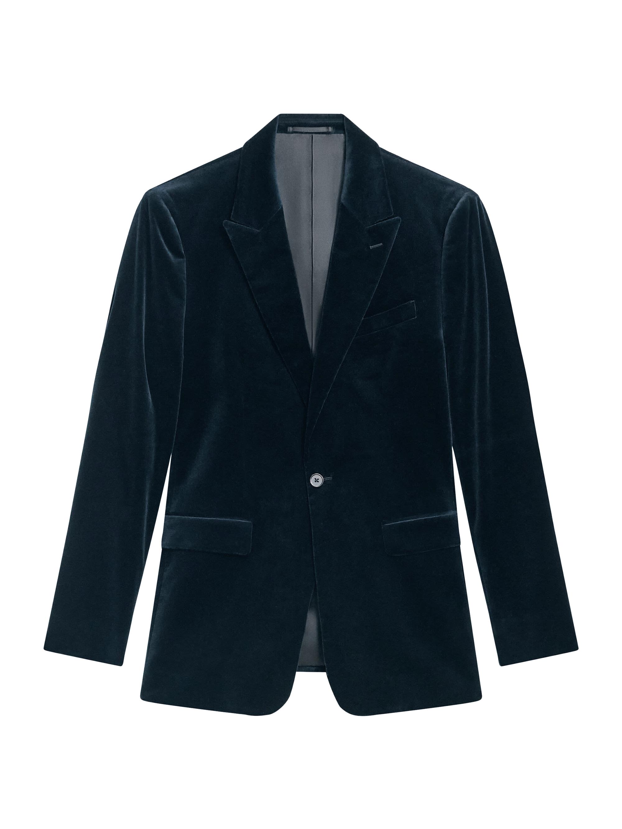 Theory Chambers Stretch Velvet Blazer | Saks Fifth Avenue