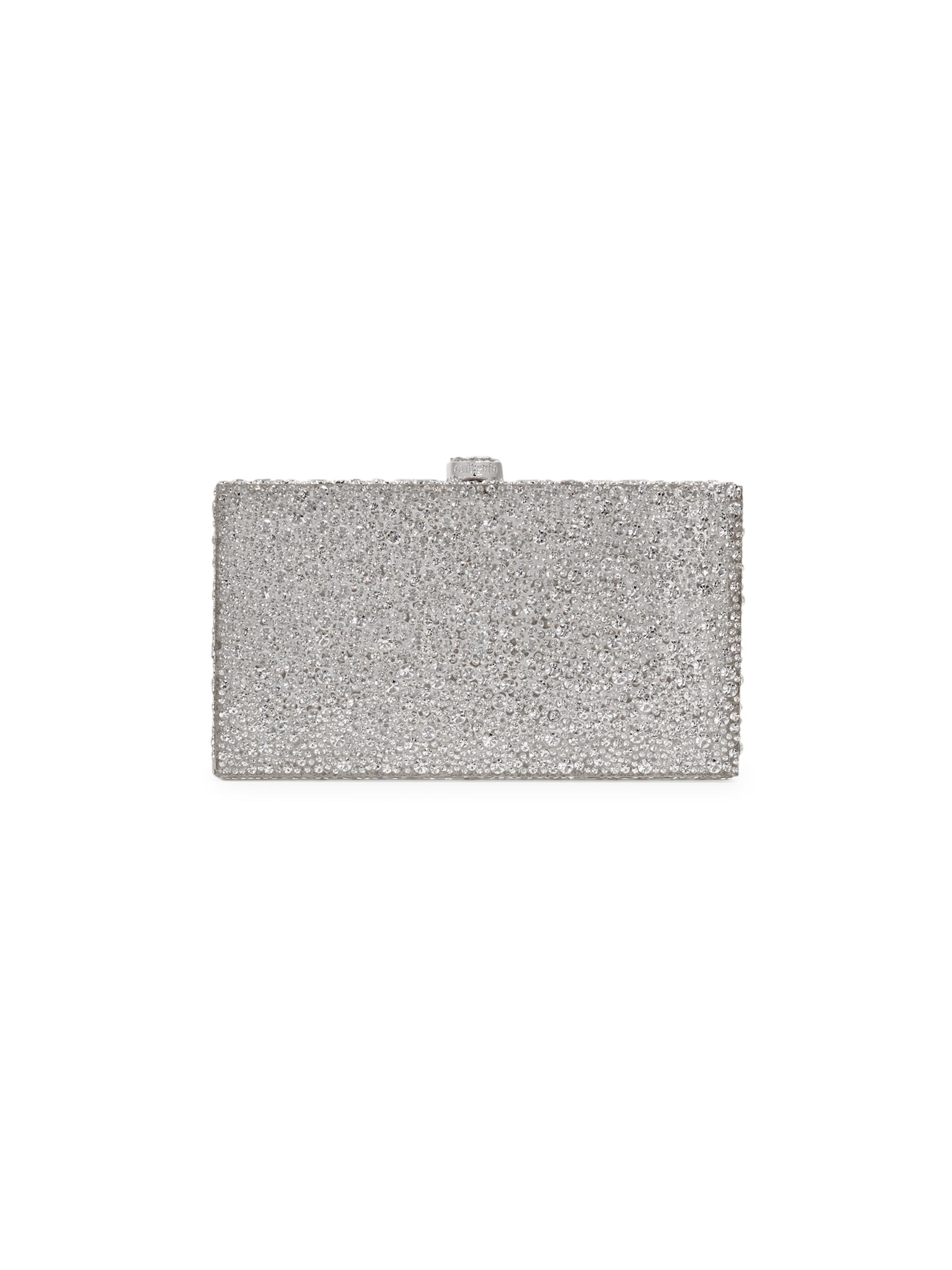 Cult Gaia Women's Ela Embellished Clutch - Clear