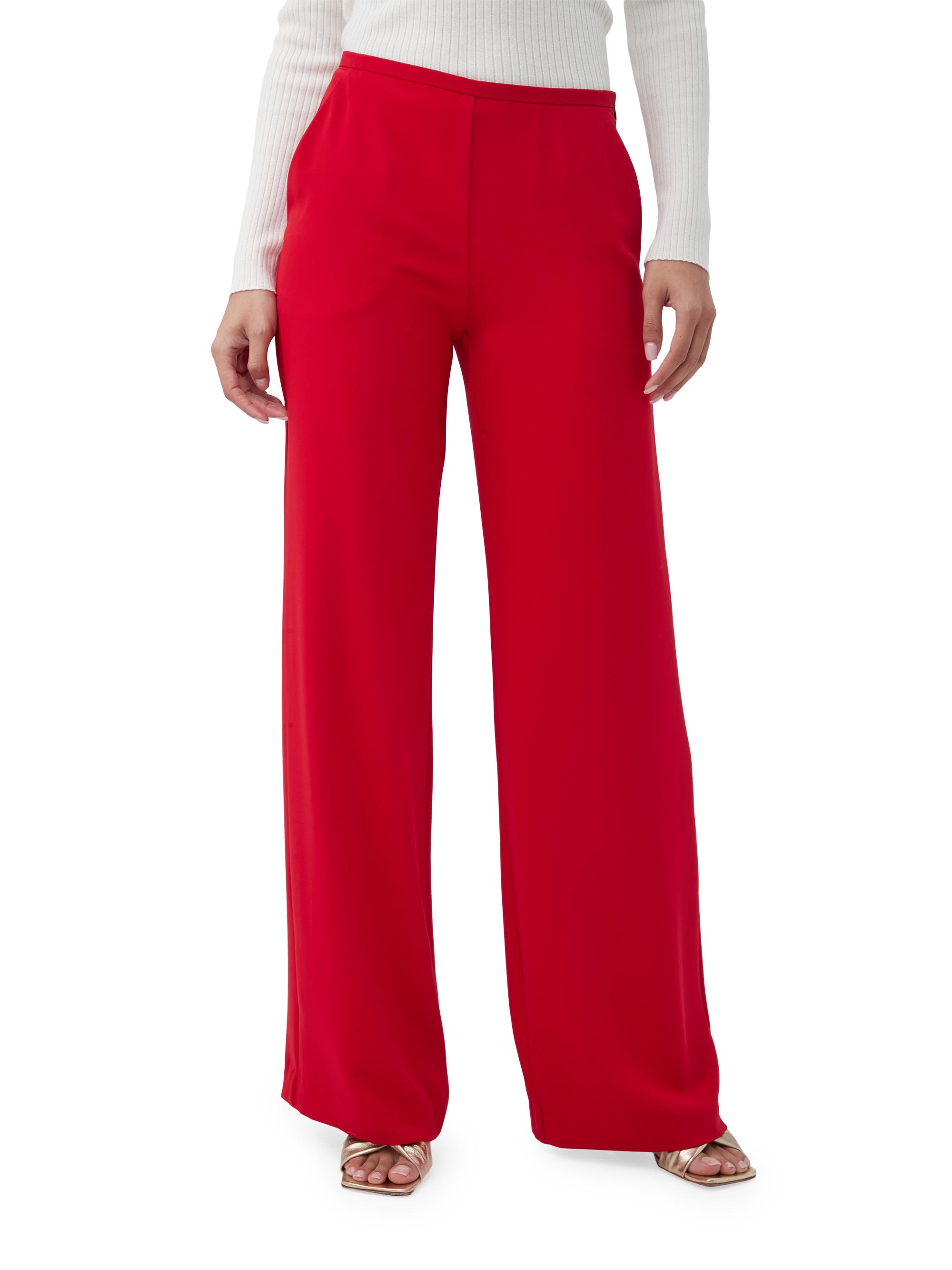 Trina Turk Women's Tavia Wide-Leg Pants - Red Spark