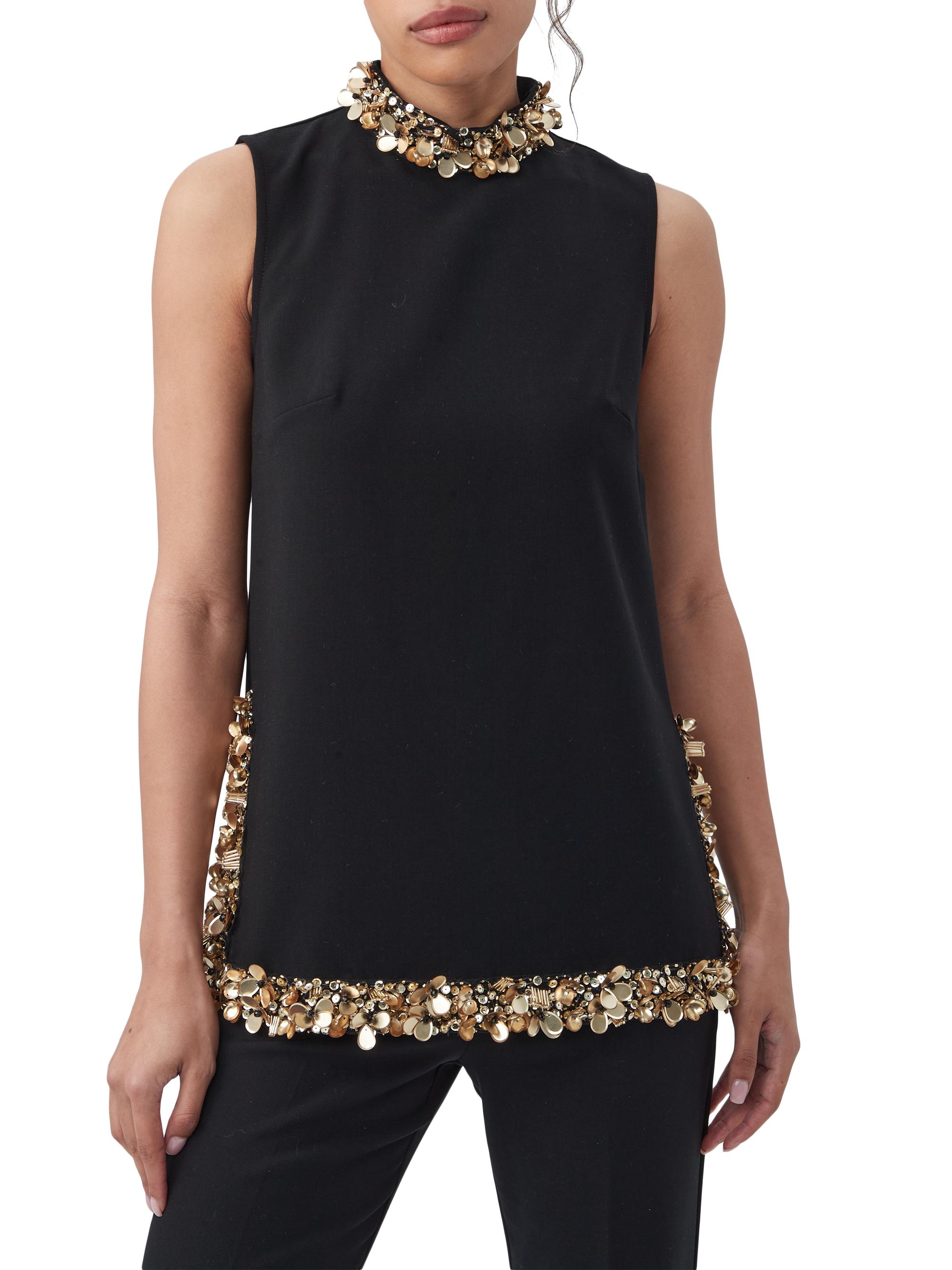 Trina Turk Wonderous Embellished Top | Saks Fifth Avenue