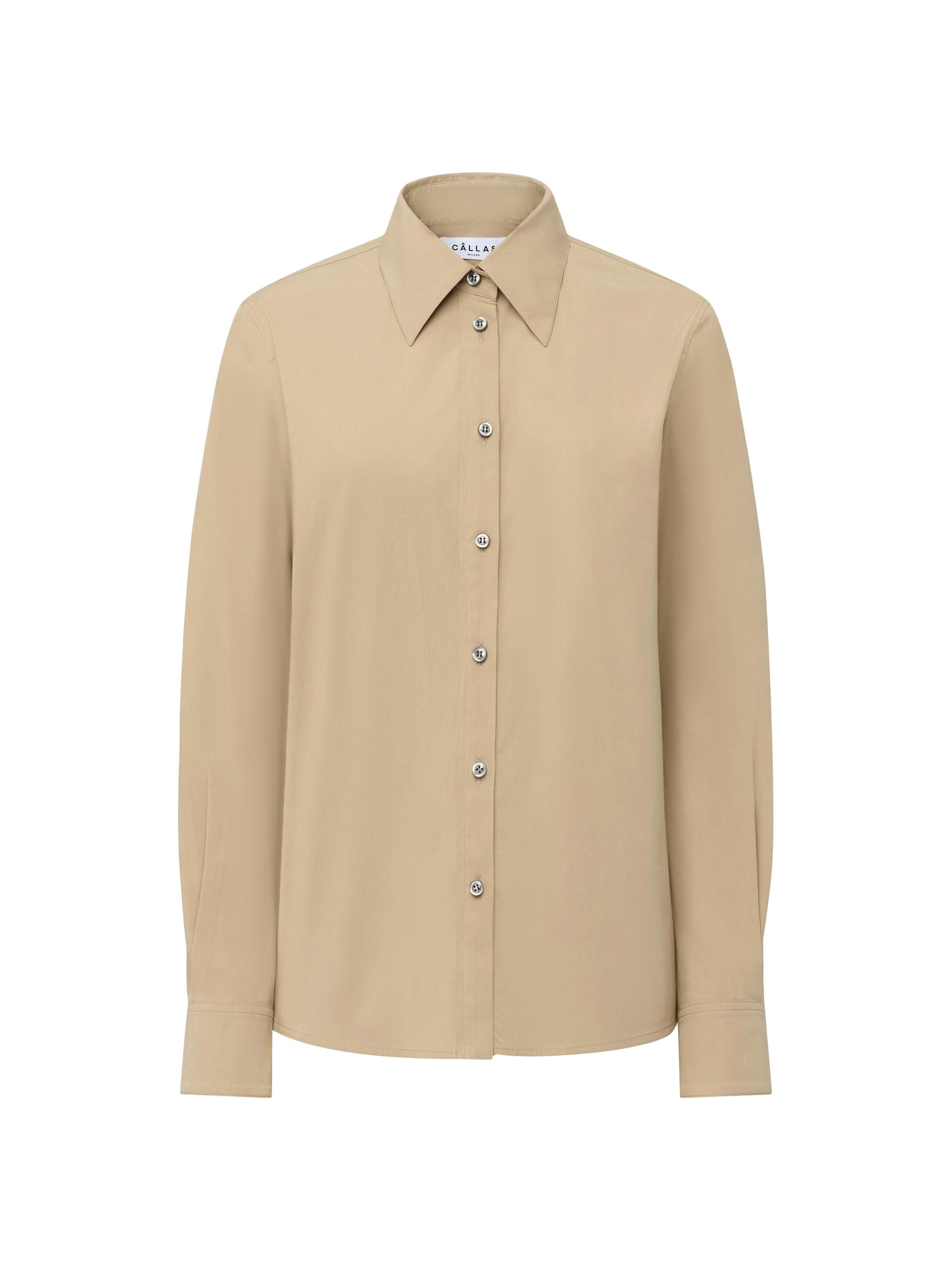 Callas Milano Women's Brooks Classic Fit Shirt - Garnet