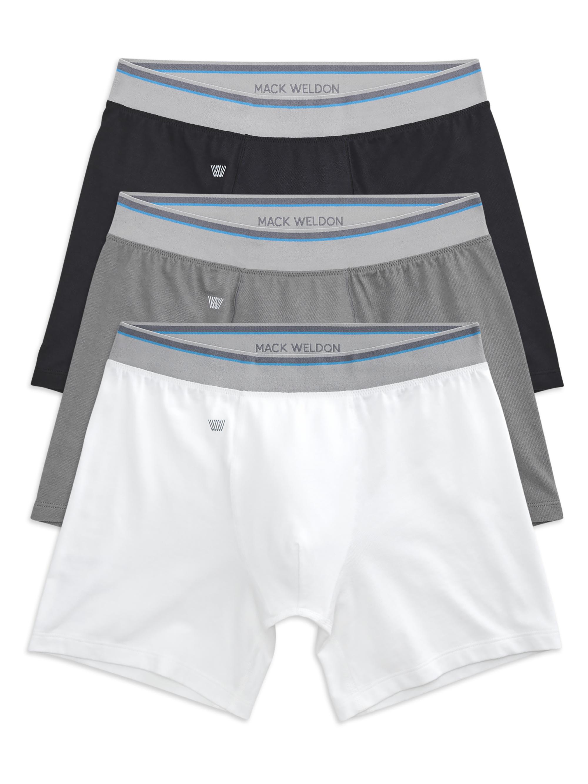 Mack Weldon Men's 3-Pack Stretch Boxer Brief Set - Essentials