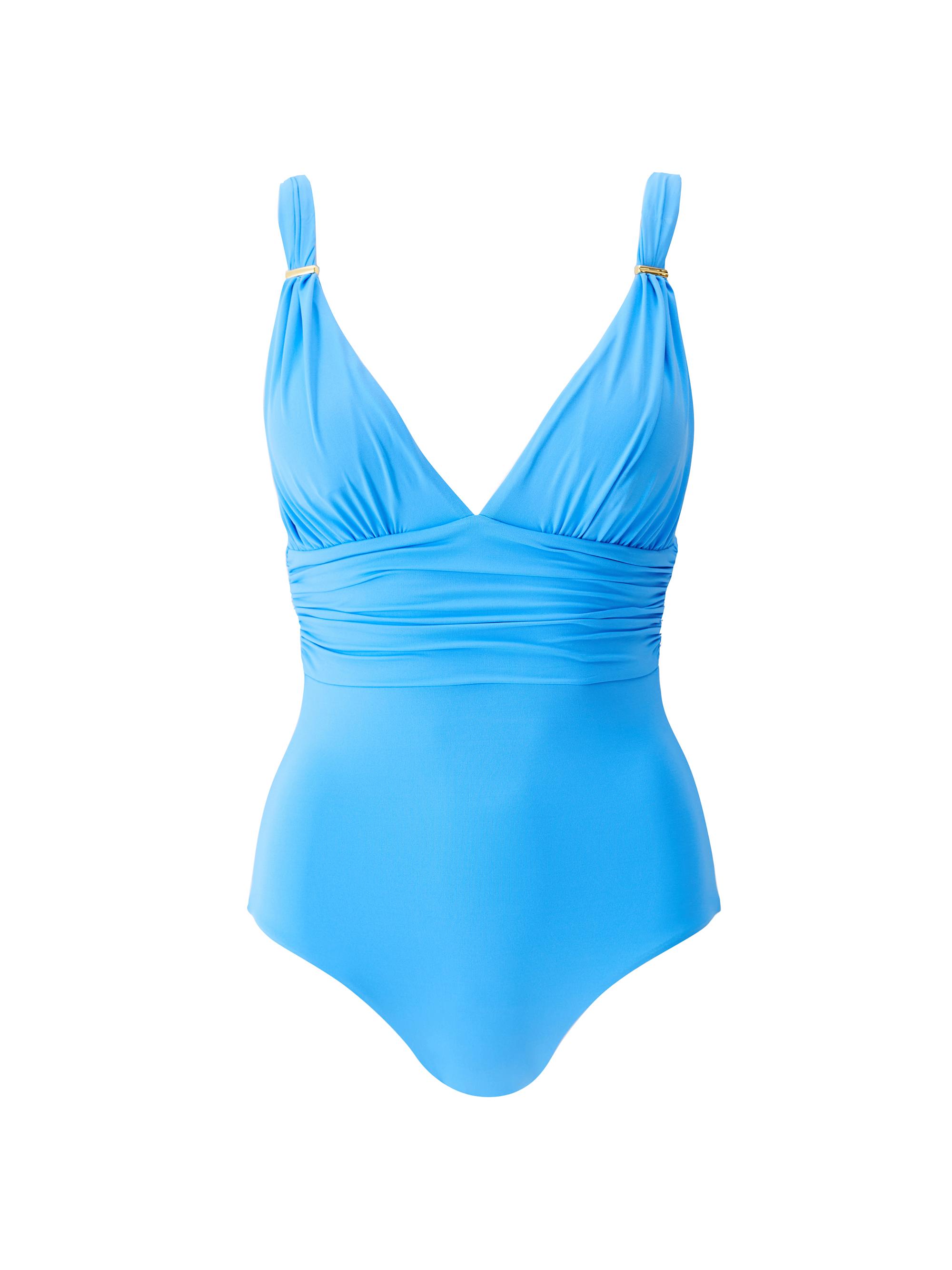 Melissa Odabash Women's Panarea V-neck One Piece Swimsuit - Ocean