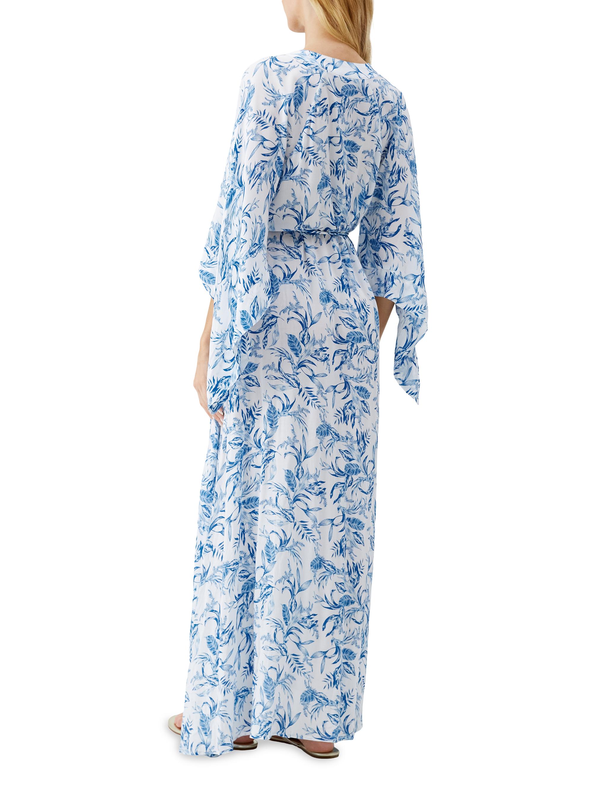 Melissa Odabash Edith Botanical Maxi Caftan | Saks Fifth Avenue