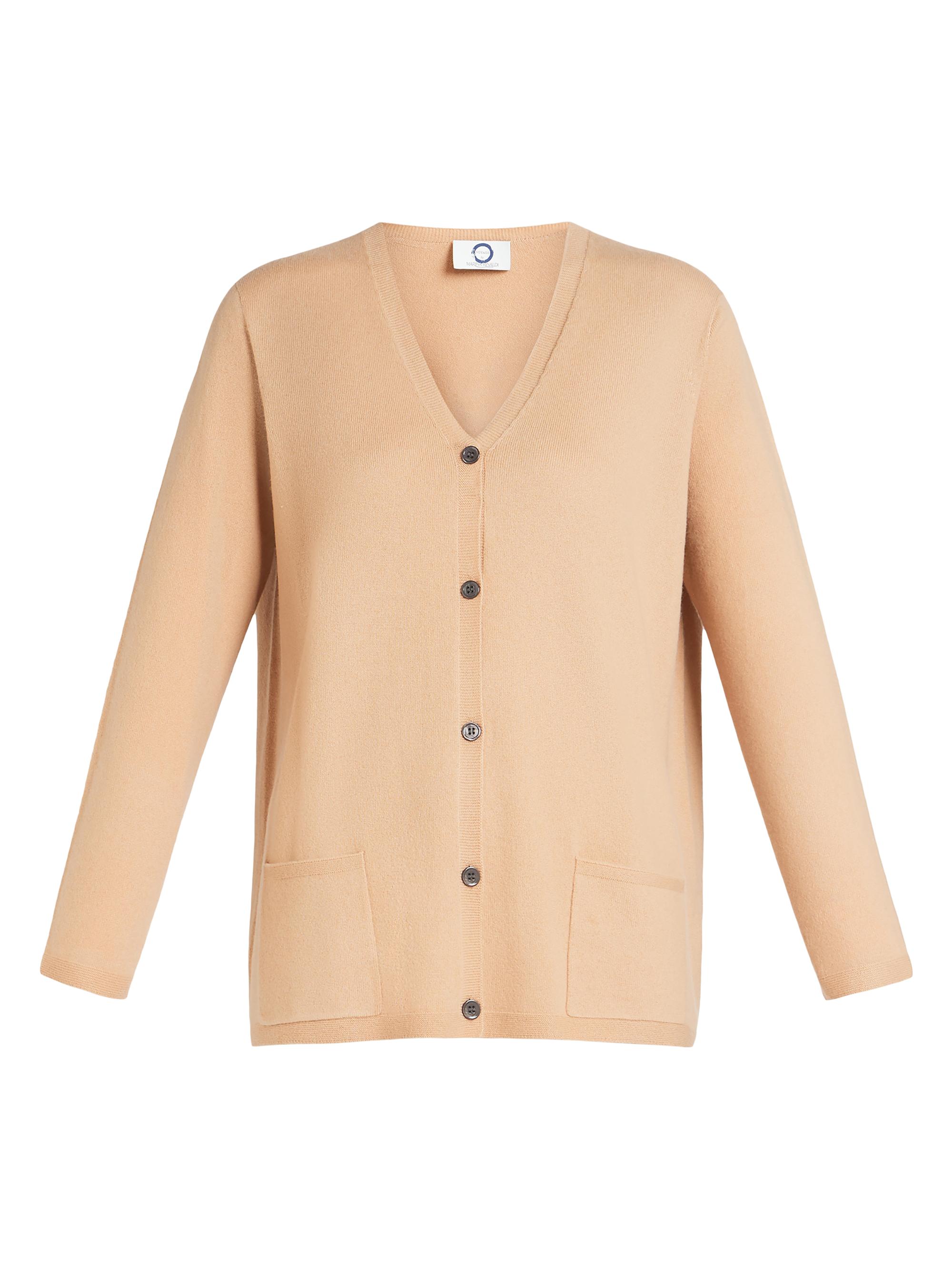 Shop Marina Rinaldi Voyage 2A Uscita Colonia Cashmere Cardigan  