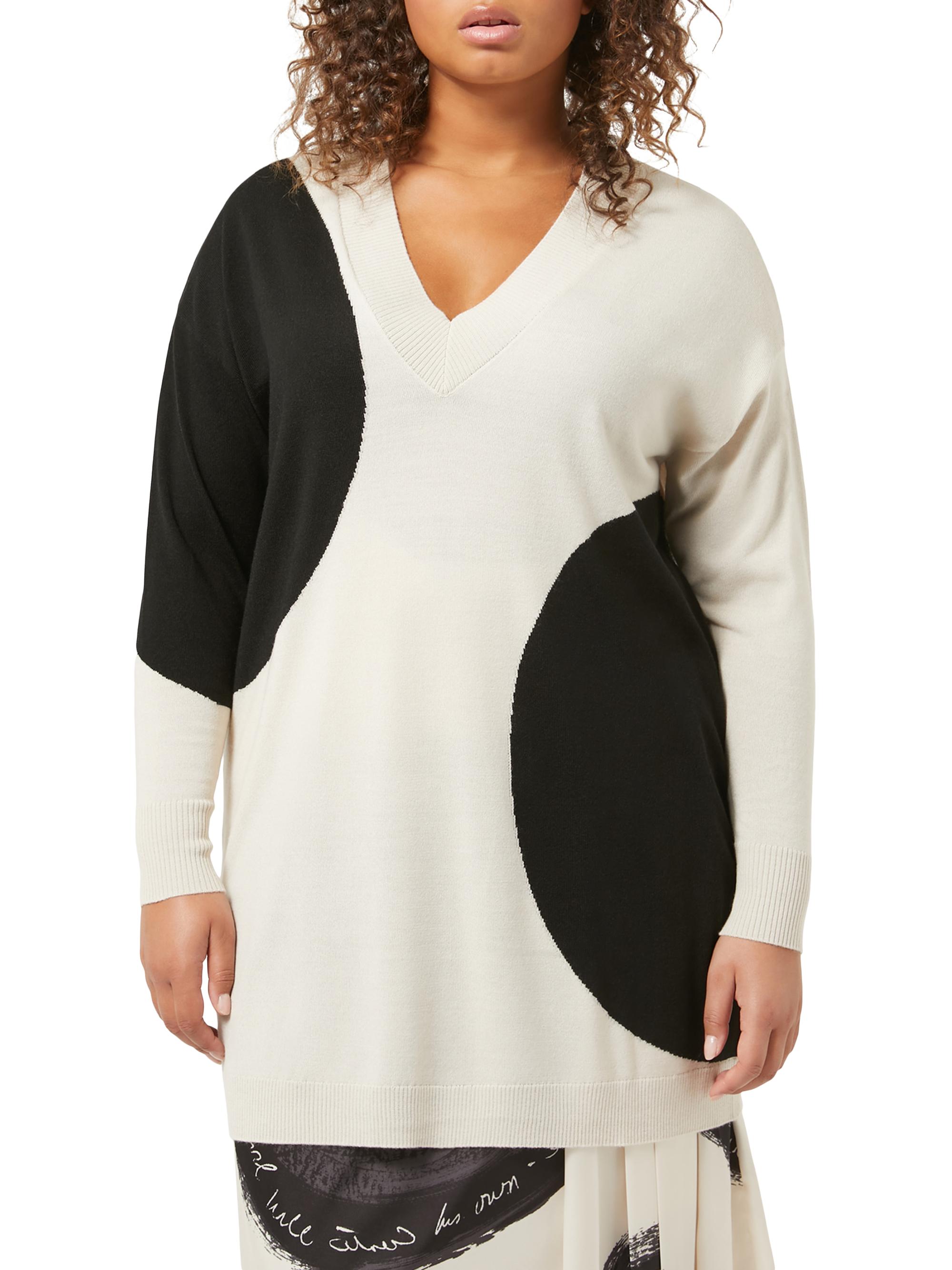 Marina Rinaldi Women's Uscita Celso Polka Dot Sweater -