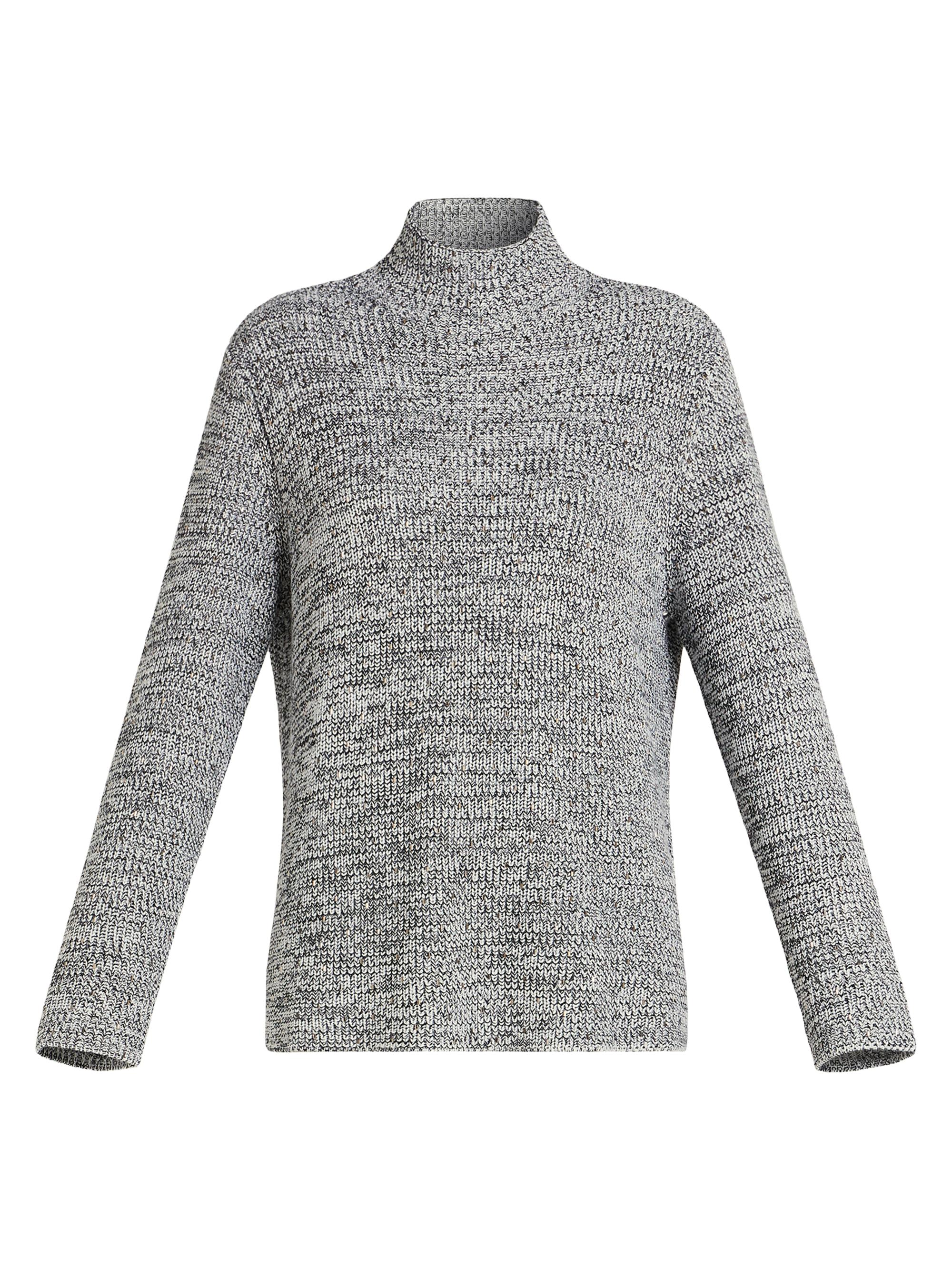 Marina Rinaldi Women's 2A Uscita Kastel Shimmer Sweater - White Black