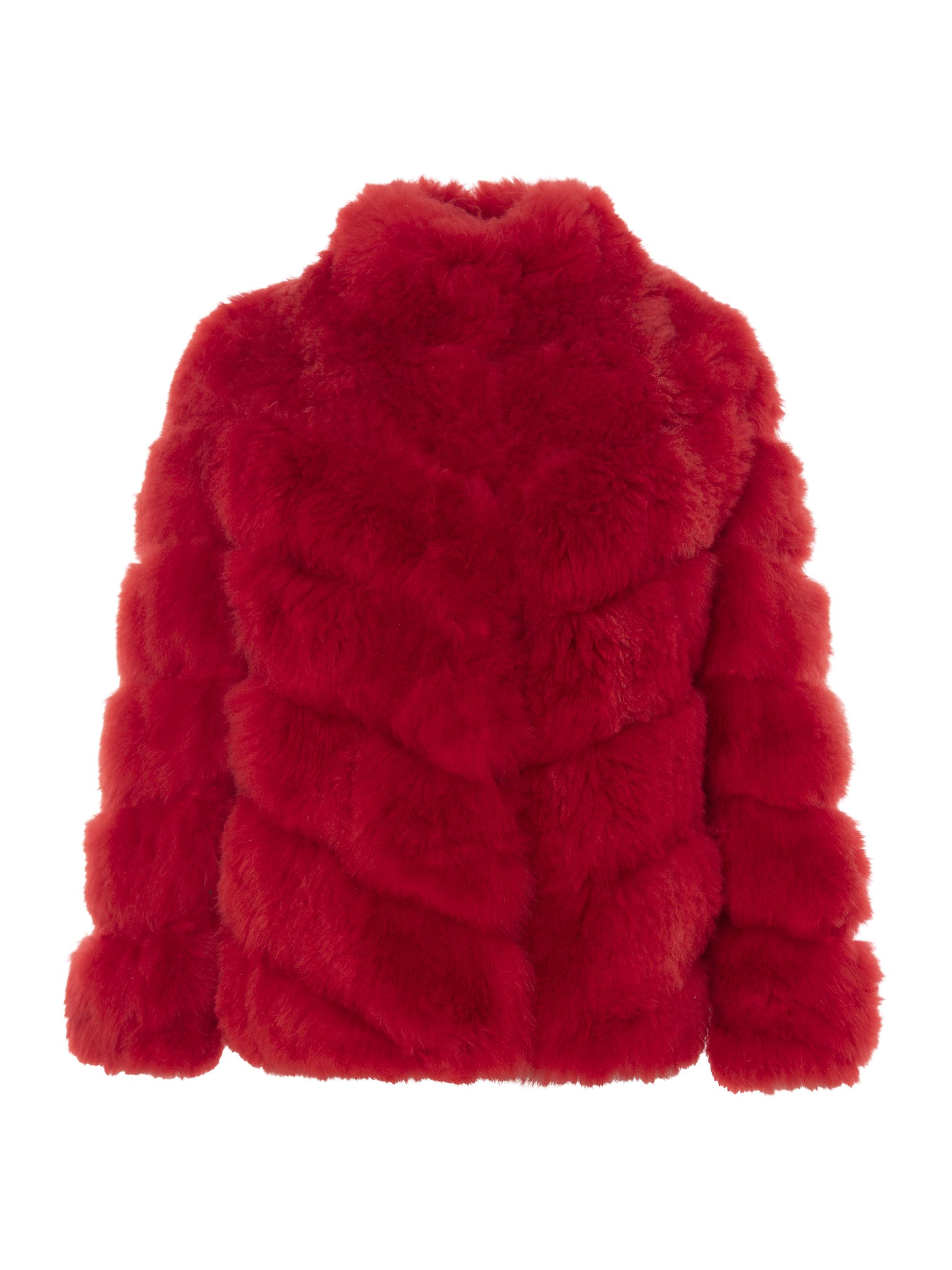 Gorski Women's Select Cashmere Goat Diagonal Jacket - Red