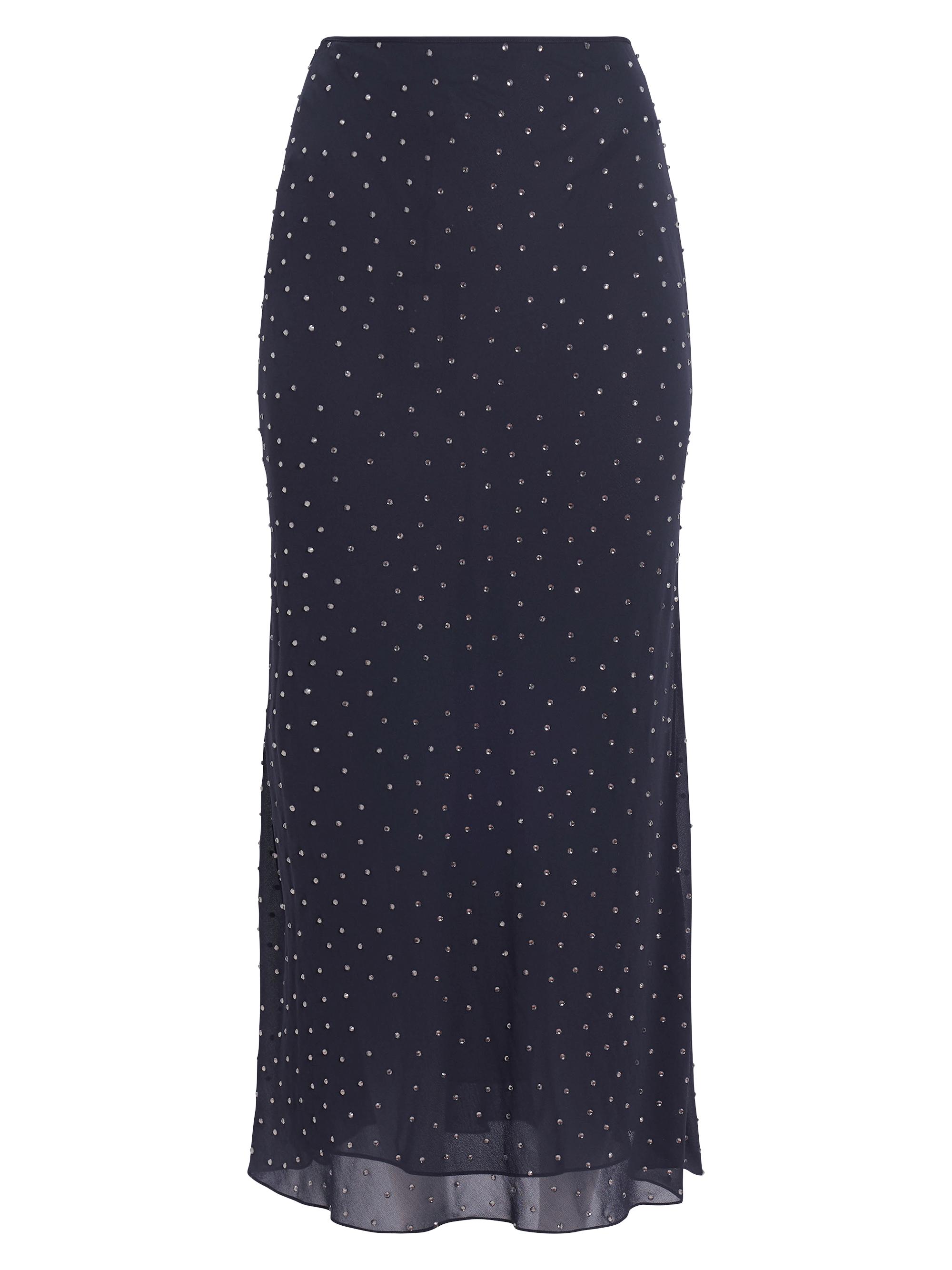 Altuzarra Women's Kinski Embellished Maxi Skirt - Navy