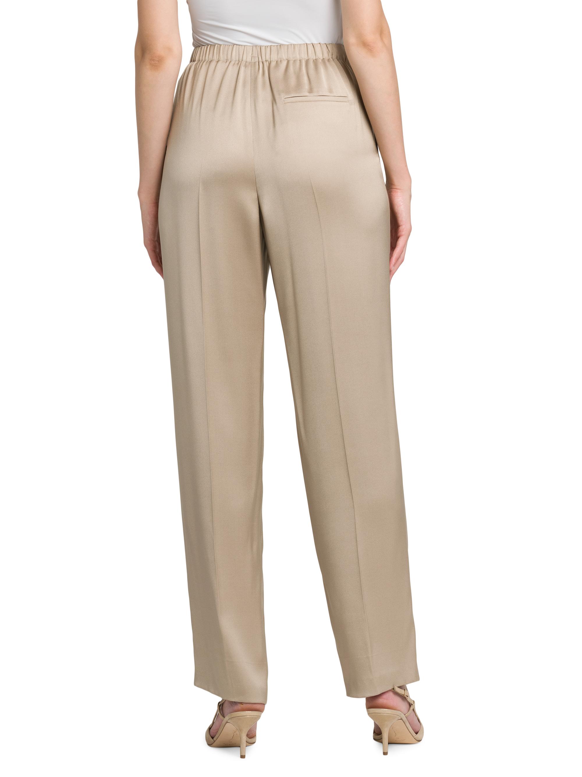 Giorgio Armani Silk Satin Pants | Saks Fifth Avenue
