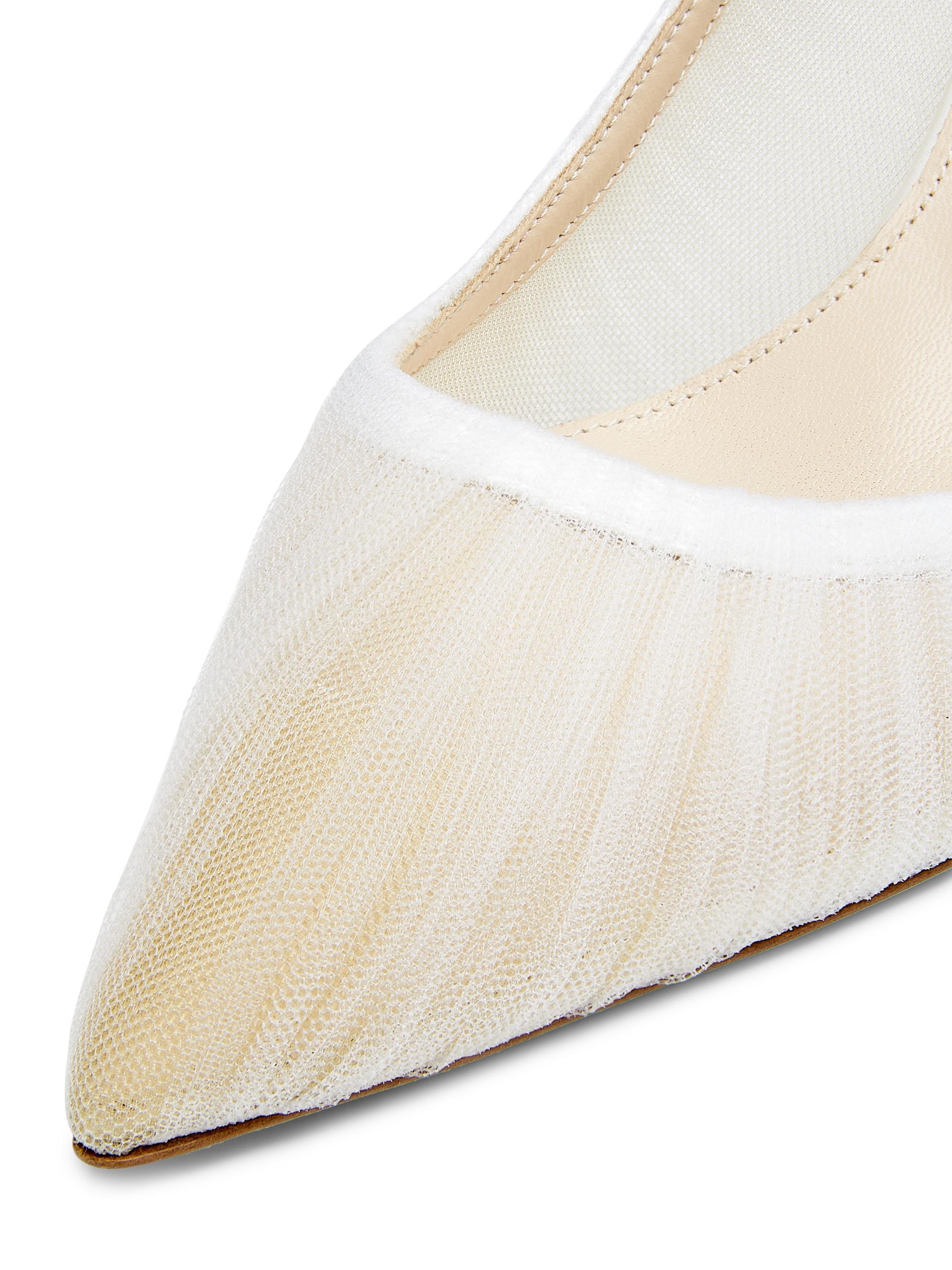 MARURU◆チュール Aquazzura Voile 65MM Tulle & Satin Pumps | Saks Fifth Avenue