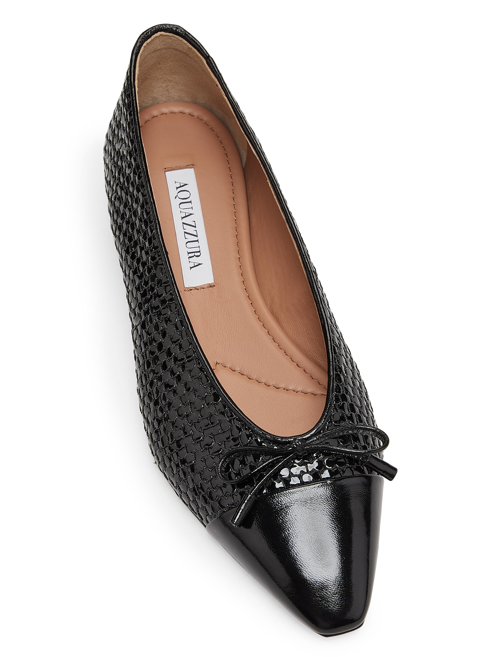 Aquazzura Gioia Woven Flats | Saks Fifth Avenue