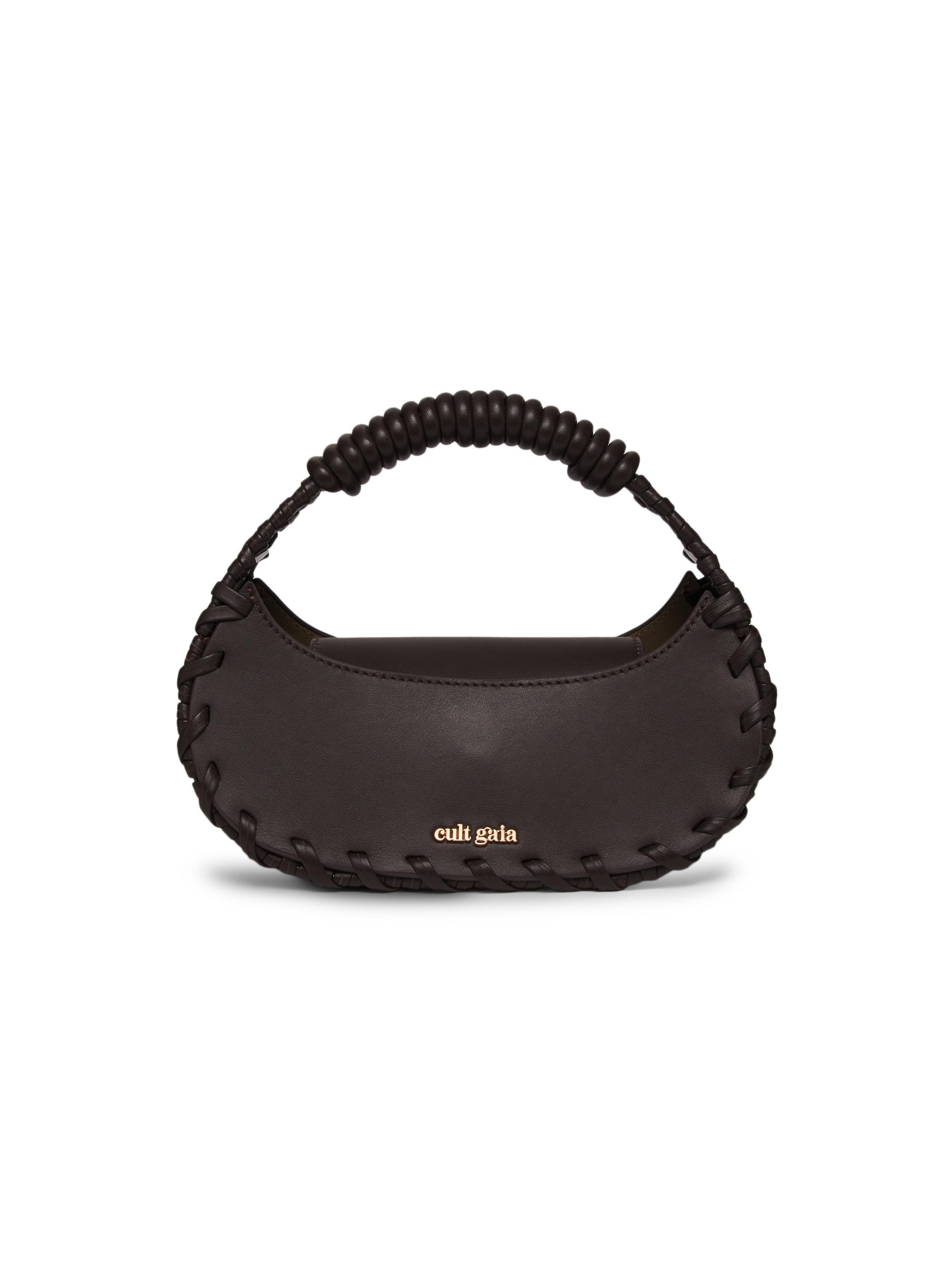 Cult Gaia Aiko Leather Top-Handle Bag | Saks Fifth Avenue