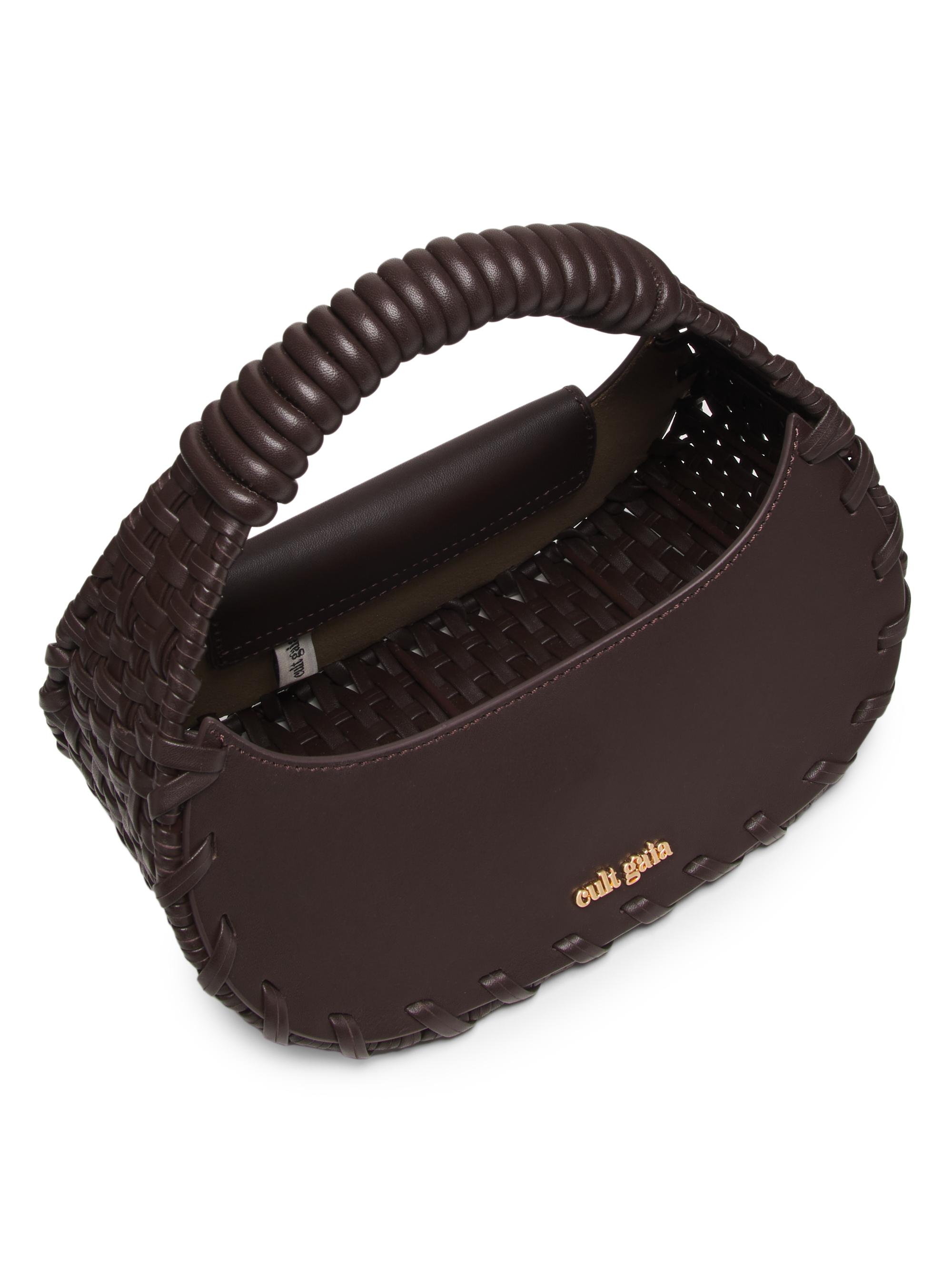 Cult Gaia Aiko Leather Top-Handle Bag | Saks Fifth Avenue