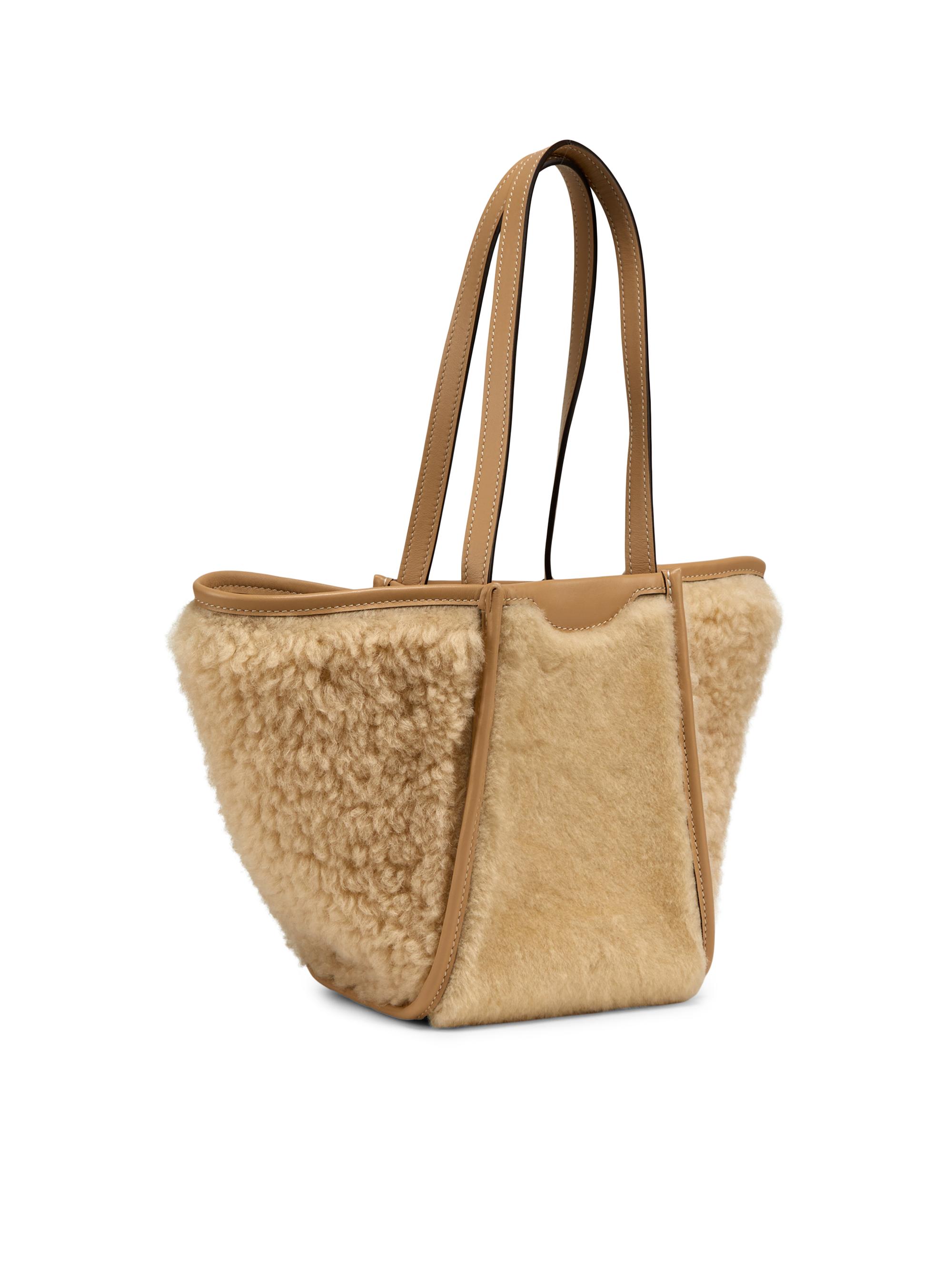 Cult Gaia Small Sadie Lamb Leather Tote | Saks Fifth Avenue