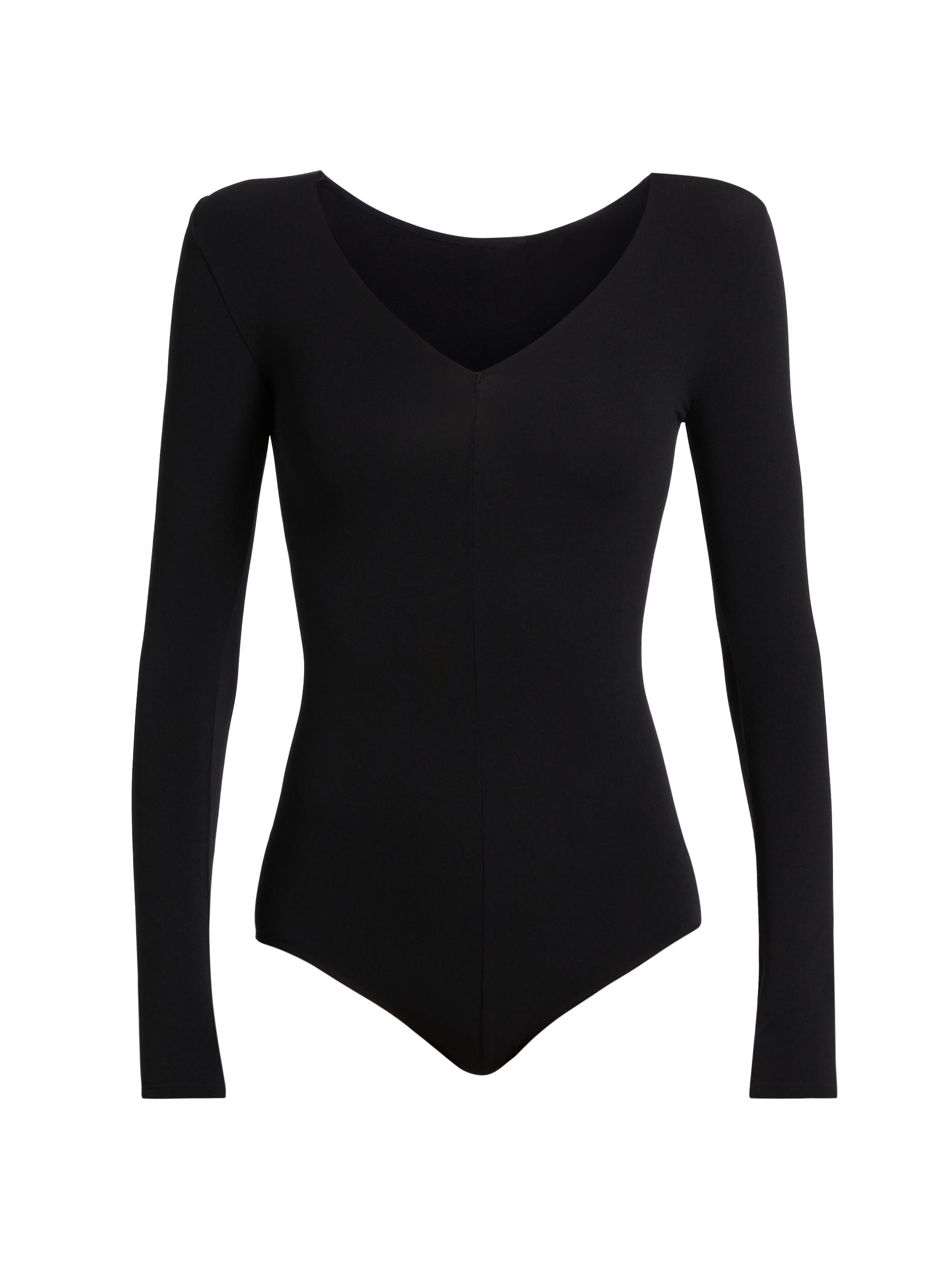 Commando Women's Ballet Center Seam Bodysuit - Black