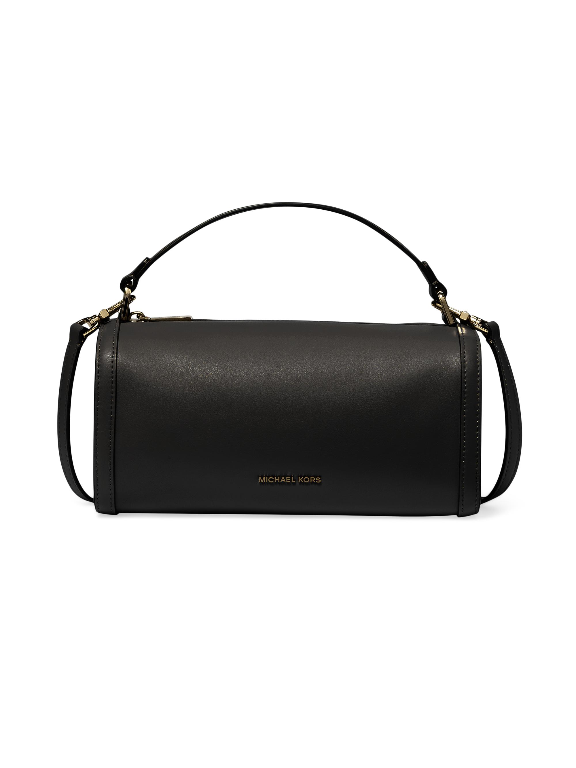 MICHAEL Michael Kors Women's  Orchard Leather Barrel Crossbody Bag - Bosco