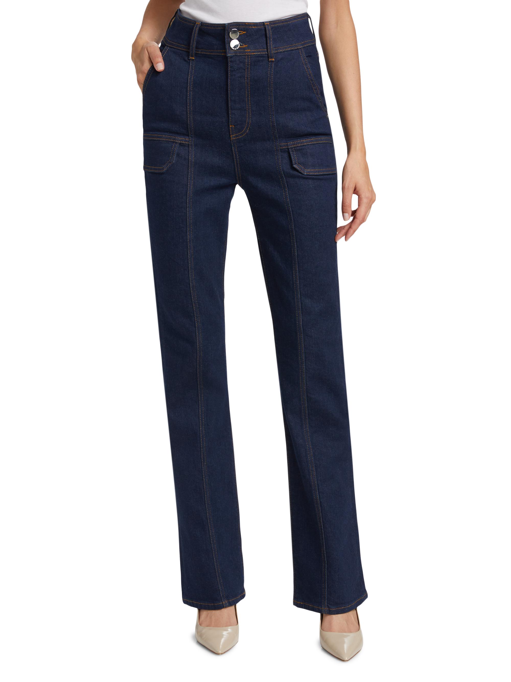 Derek Lam 10 Crosby Charles High-Rise Flared Jeans | Saks Fifth Avenue