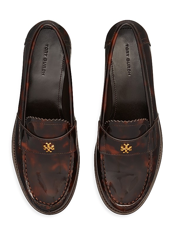 Shop Tory Burch Classic Patent Leather Loafers | Saks Fifth Shop Tory Burch Classic Patent Leather Loafers | Saks Fifth